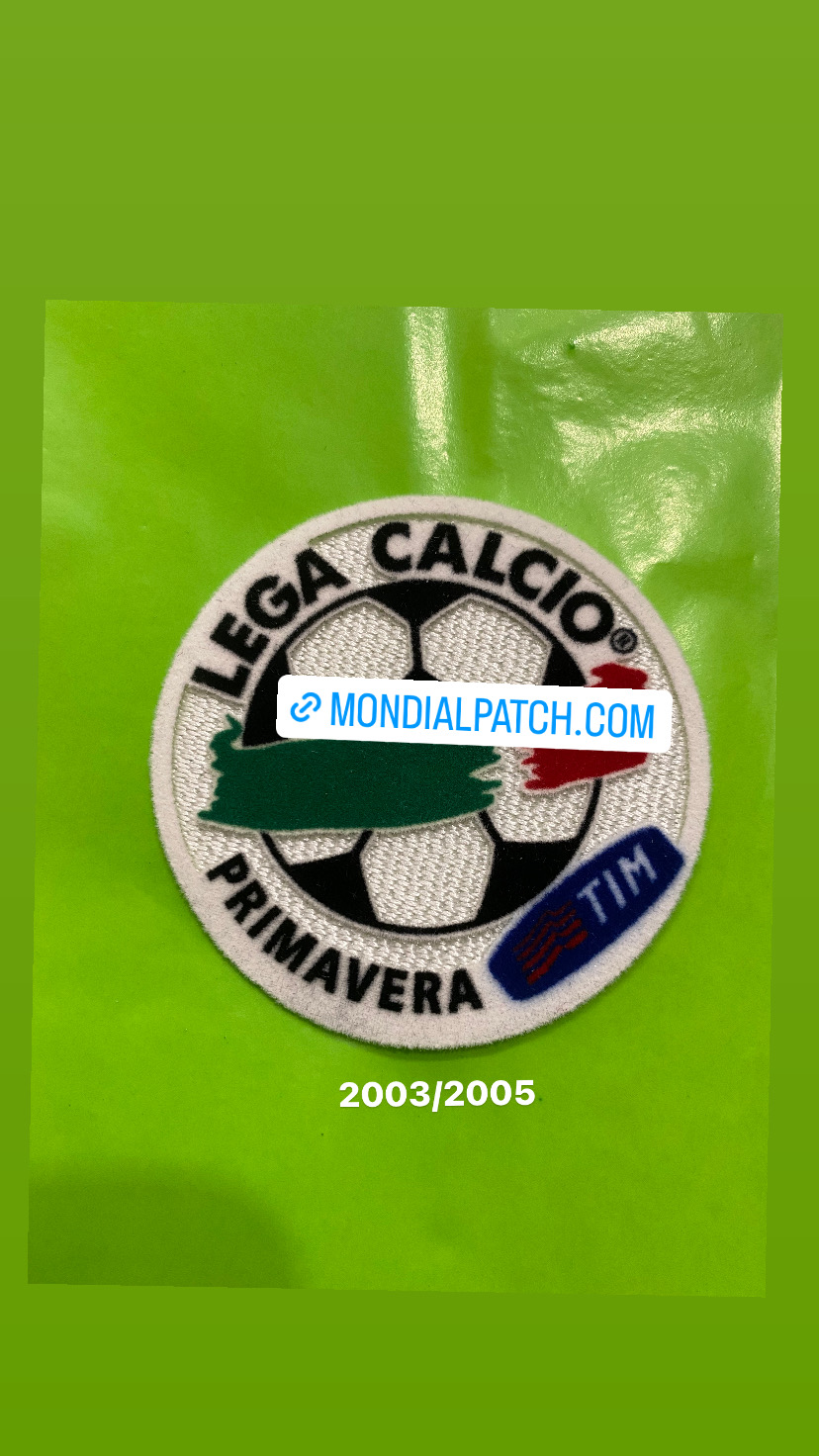 toppa patch primavera 2003 2005 4 bande rosse ufficiale