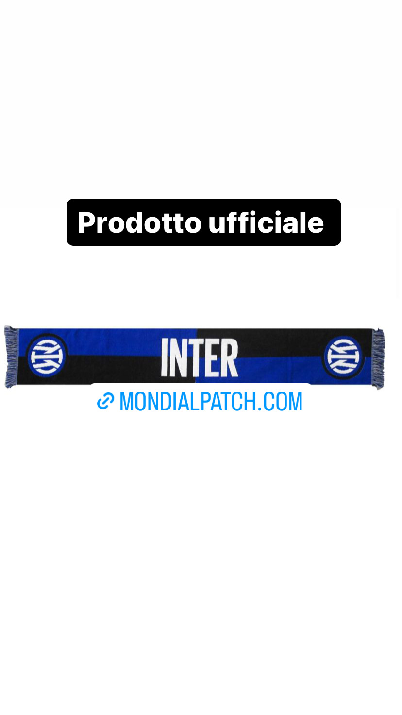 sciarpa inter ufficiale mod. intscrj9