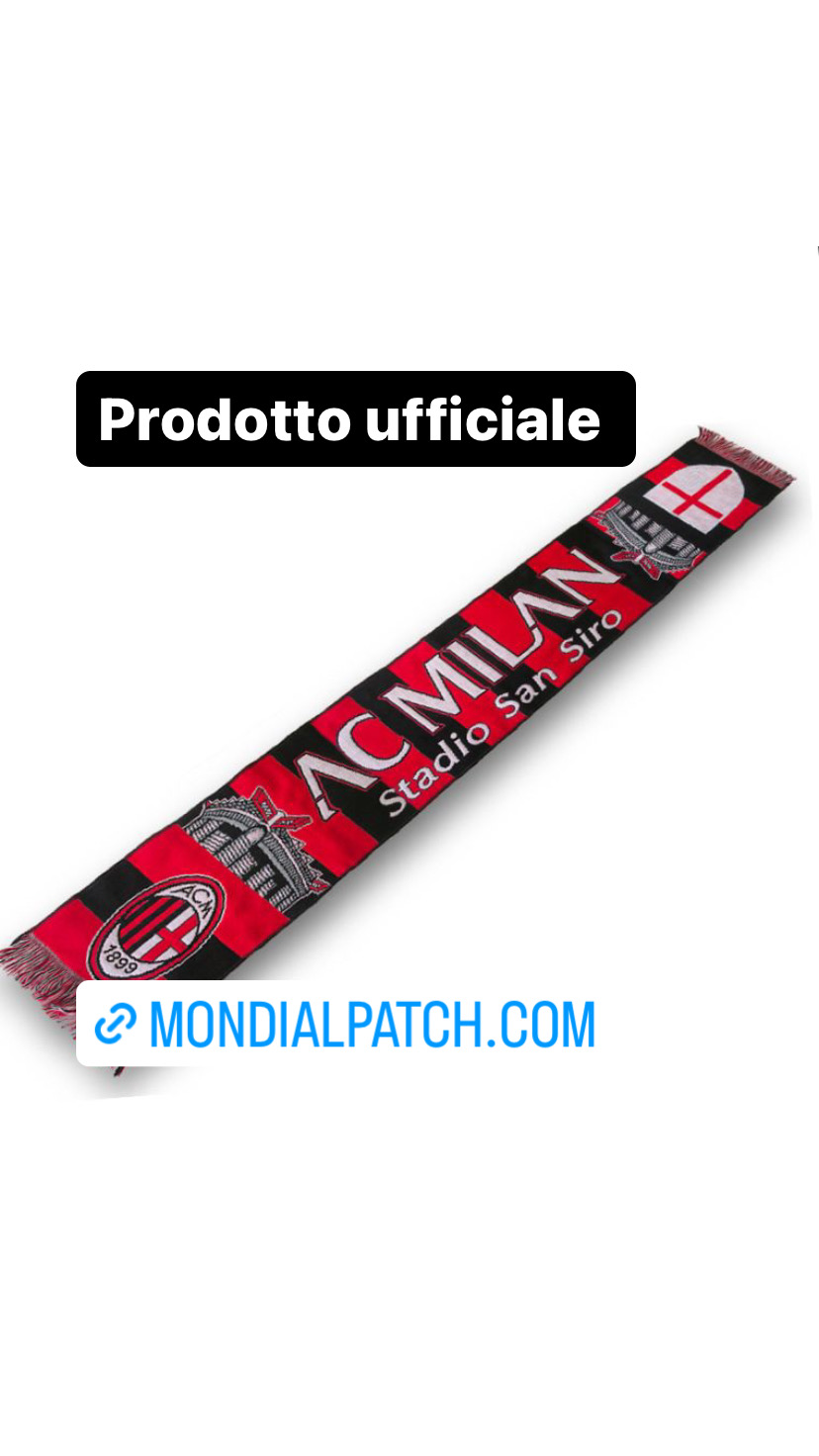 sciarpa milan ufficiale mod.scrj9