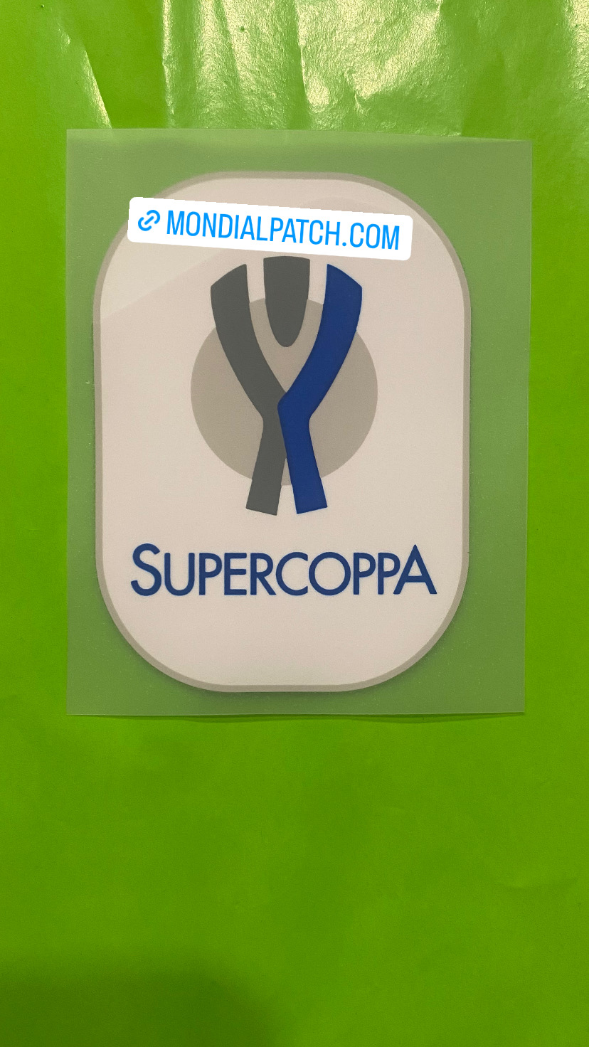 toppa patch supercoppa  2018 ufficiale