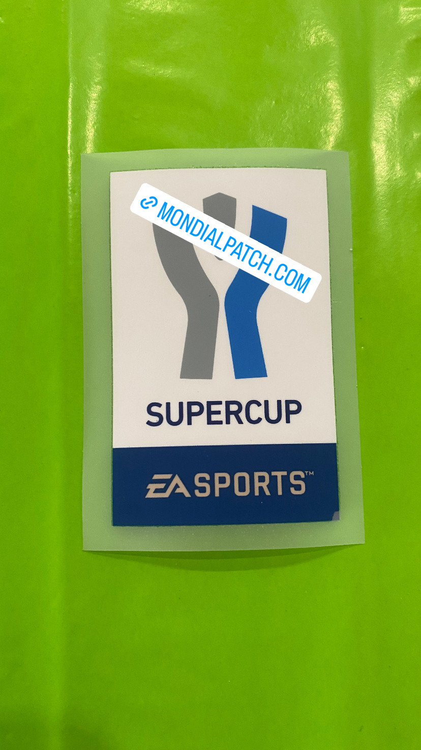 toppa patch supercoppa easport 2022 2023 ufficiale