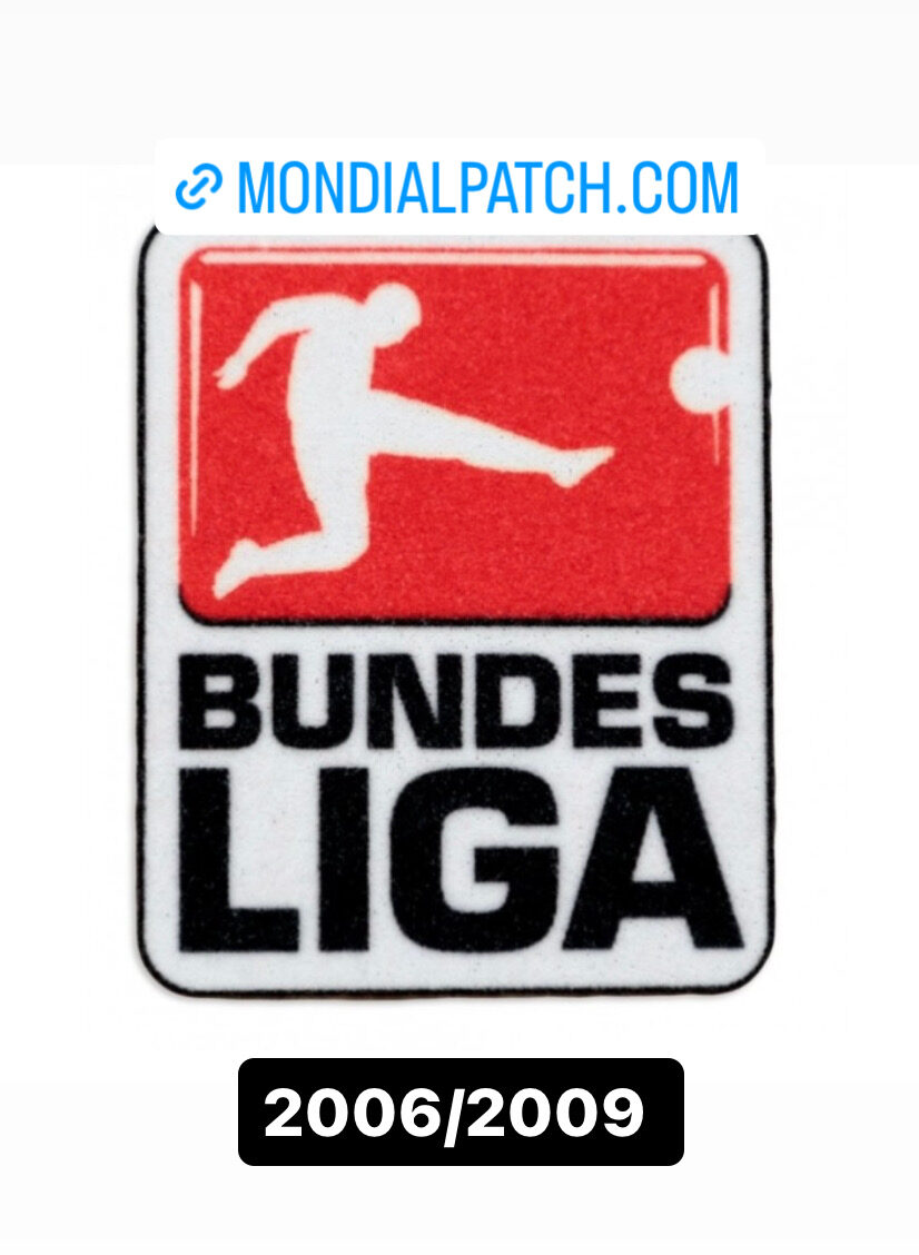 toppa patch bundesliga 2006 2009 ufficiale