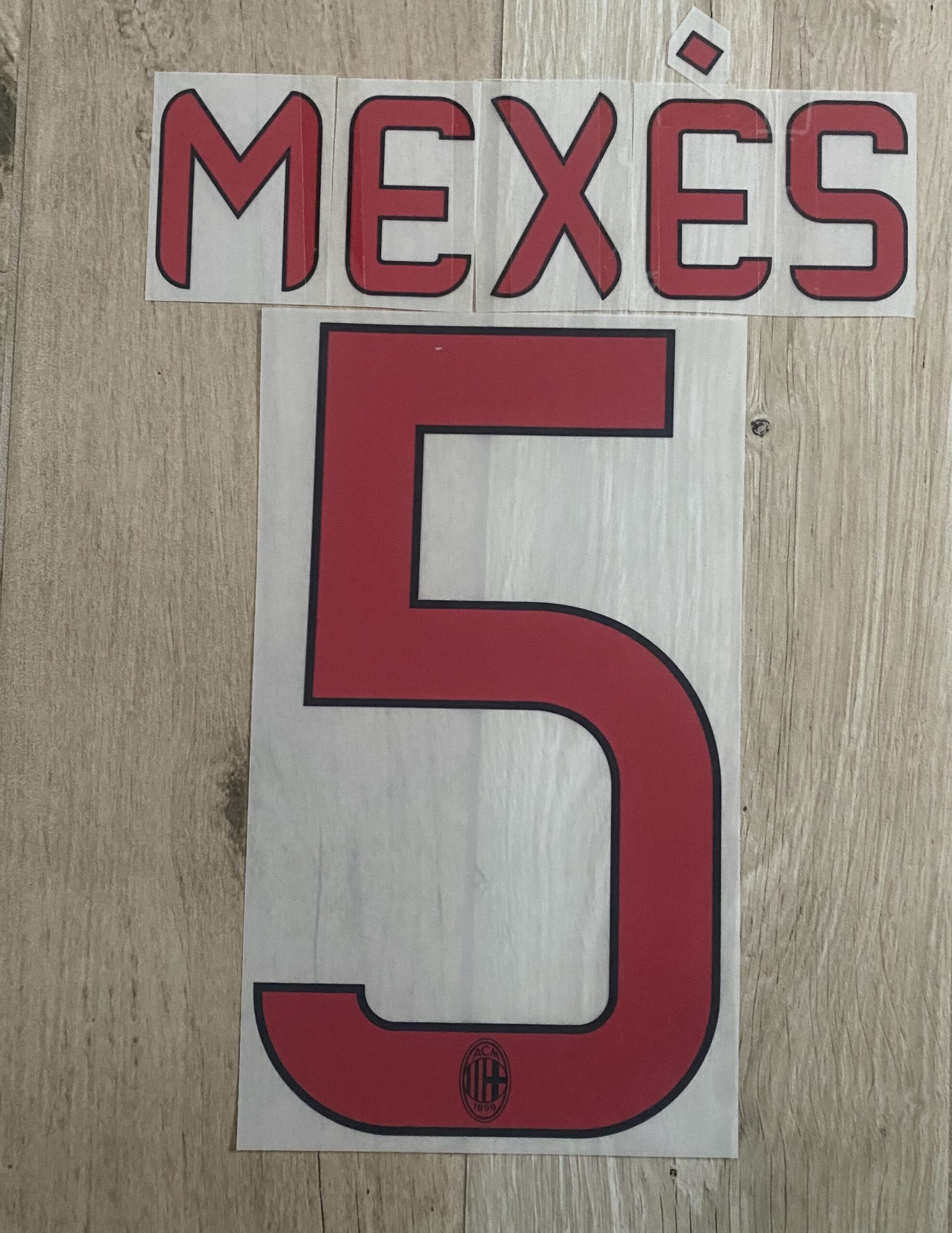 nameset Milan 2012 2014 5 MEXES ufficiale