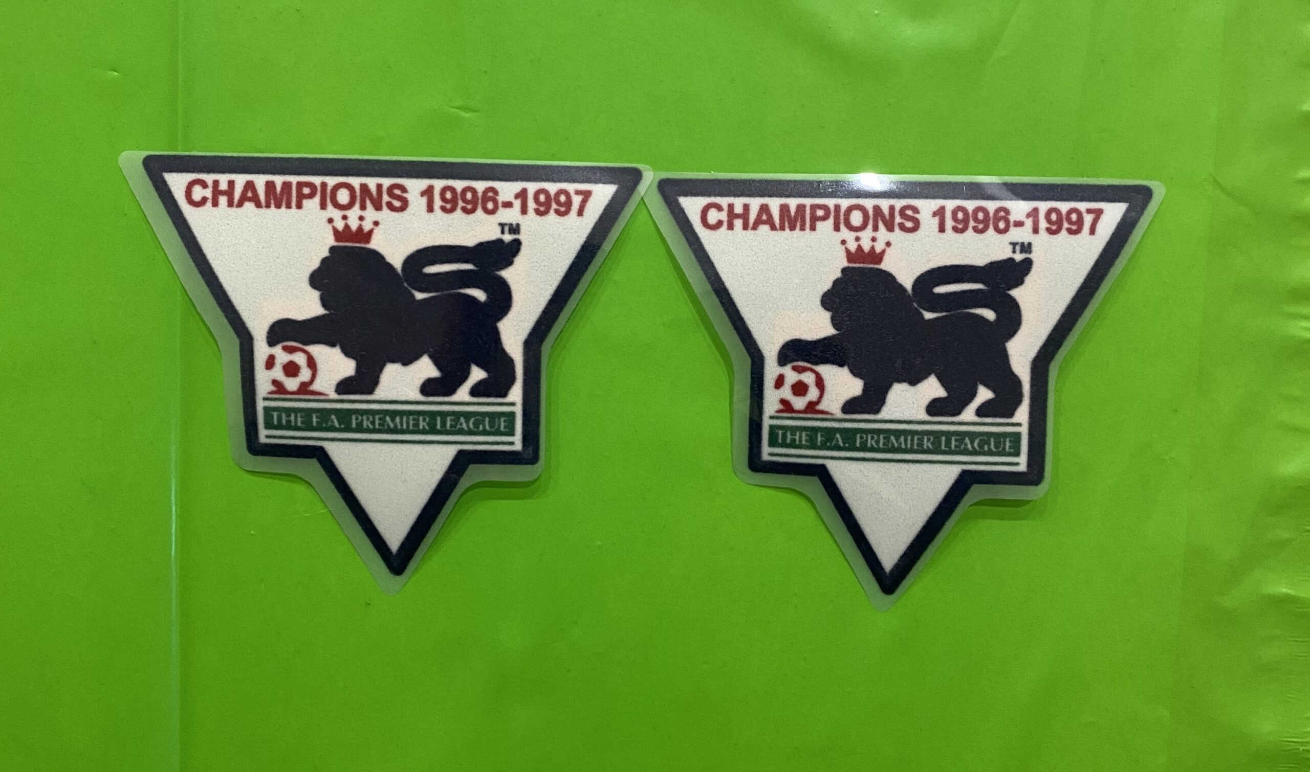 toppe patch premier 1996 1997  vincente win coppia