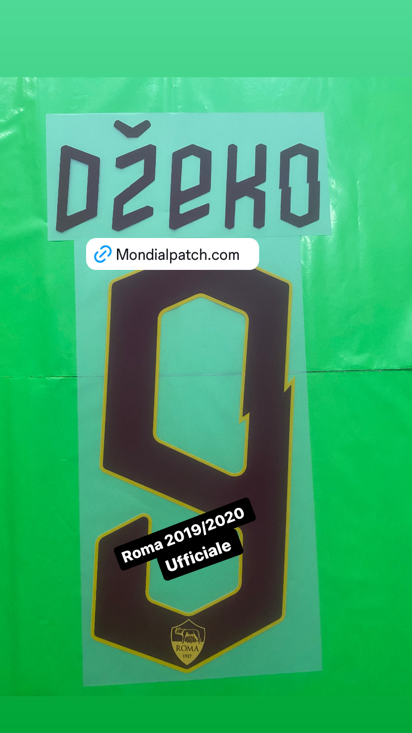 nameset Roma 2019 2020 9 DZEKO ufficiale