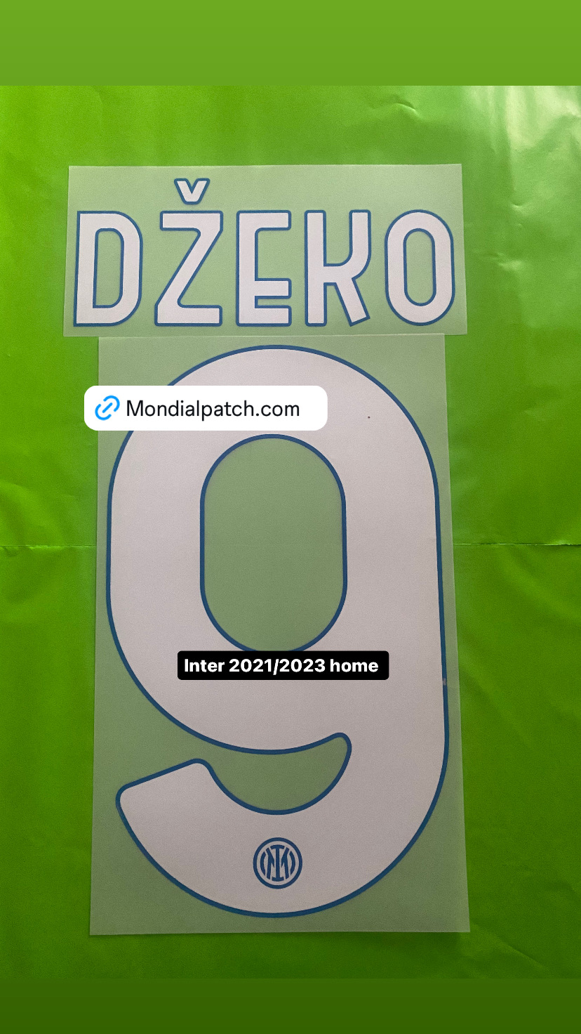 nameset Inter 2021 2023  9 DZEKO home ufficiale