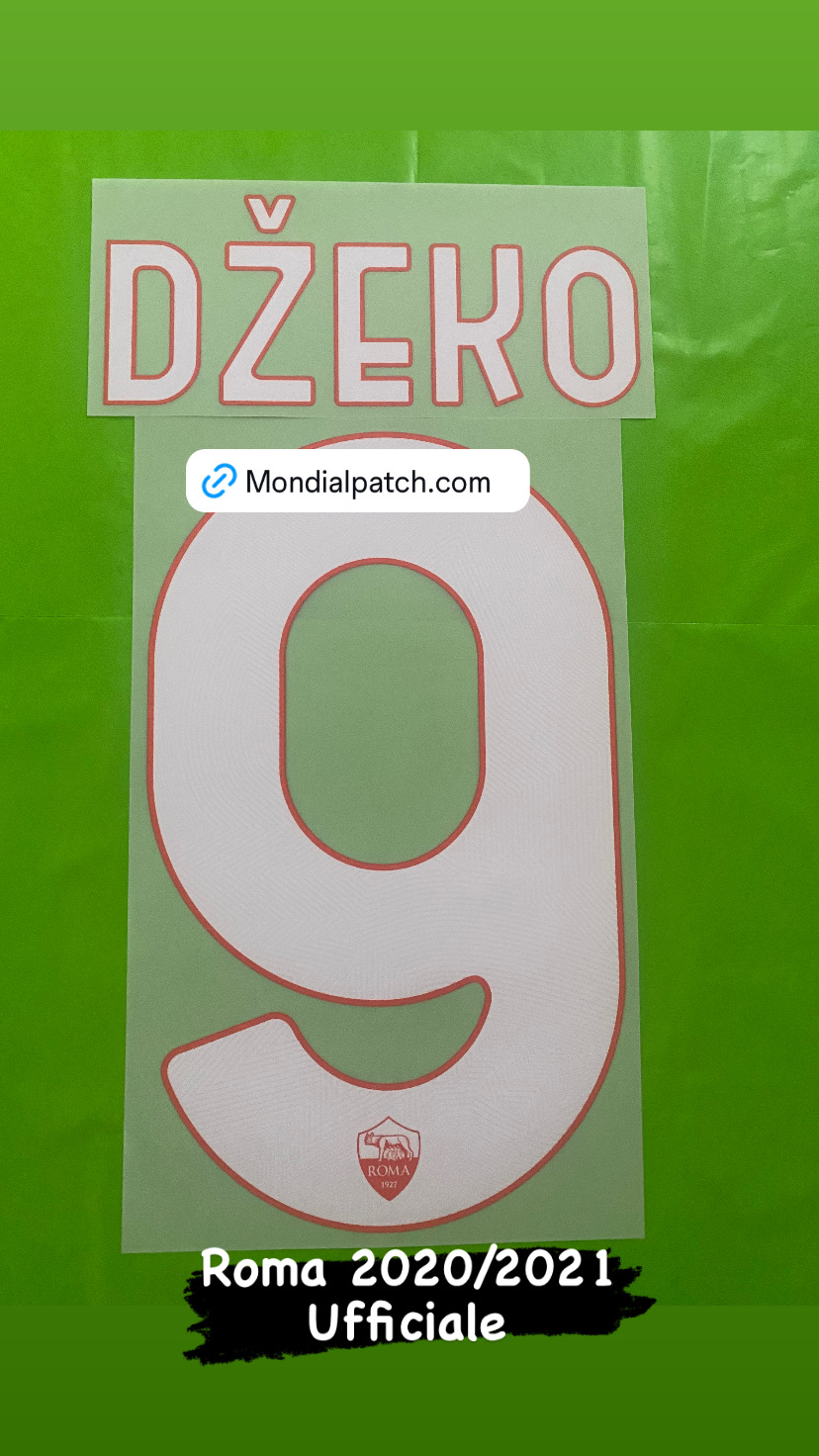 nameset Roma 2020 2021 9 DZEKO ufficiale