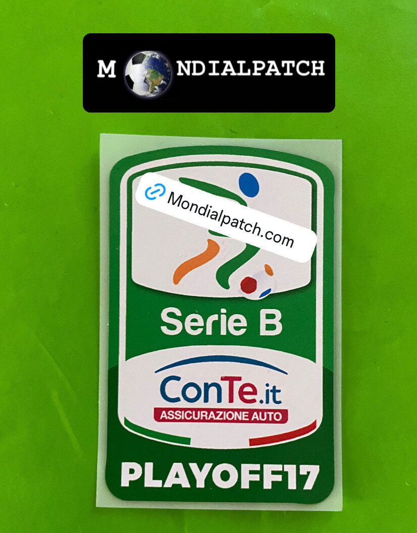 toppa patch serie b playoff 2017 ufficiale