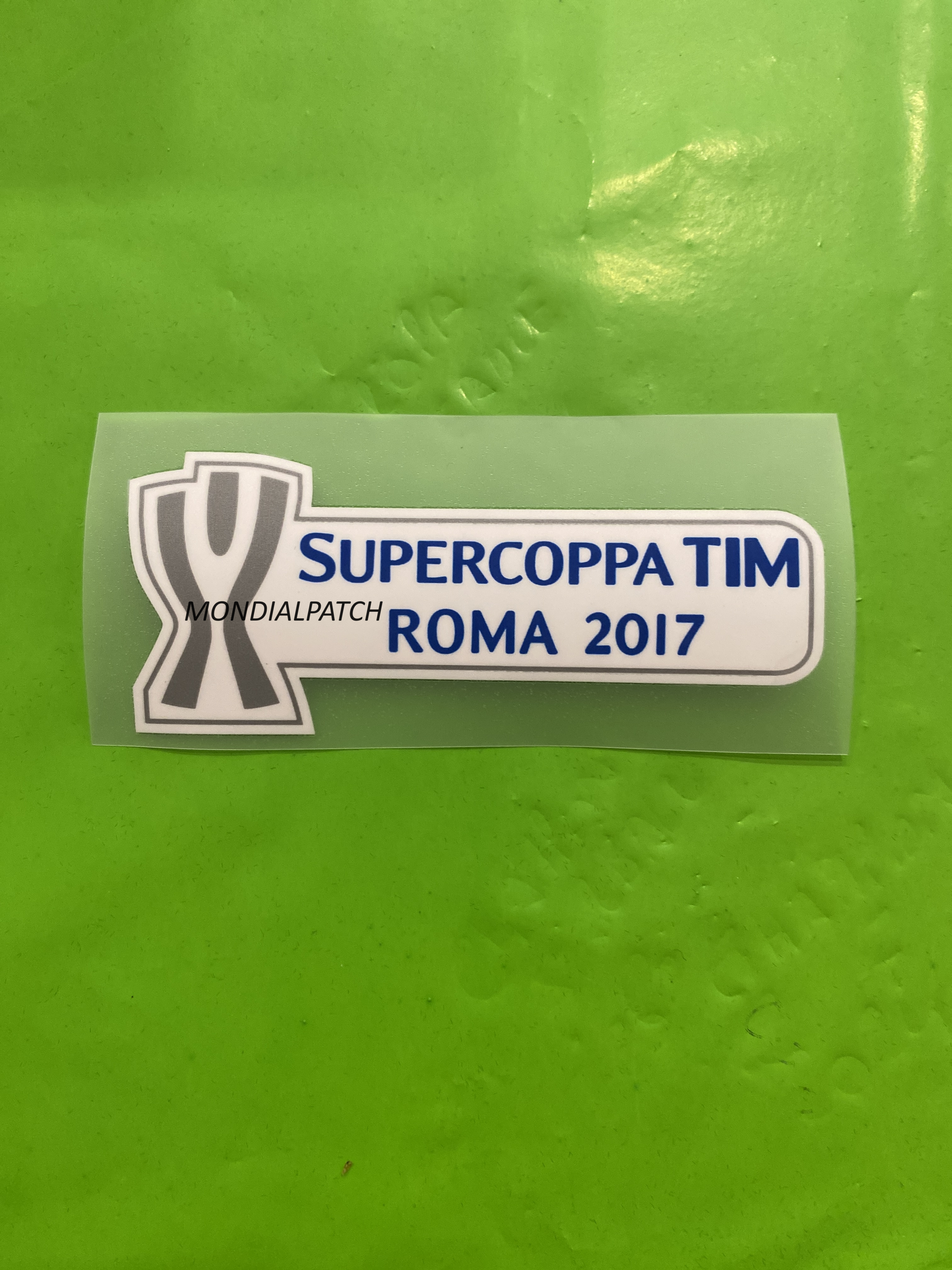 TOPPA UFFICIALE FINALE SUPERCOPPA ITALIANA TIM ROMA 2017 OFFICIAL PATCH