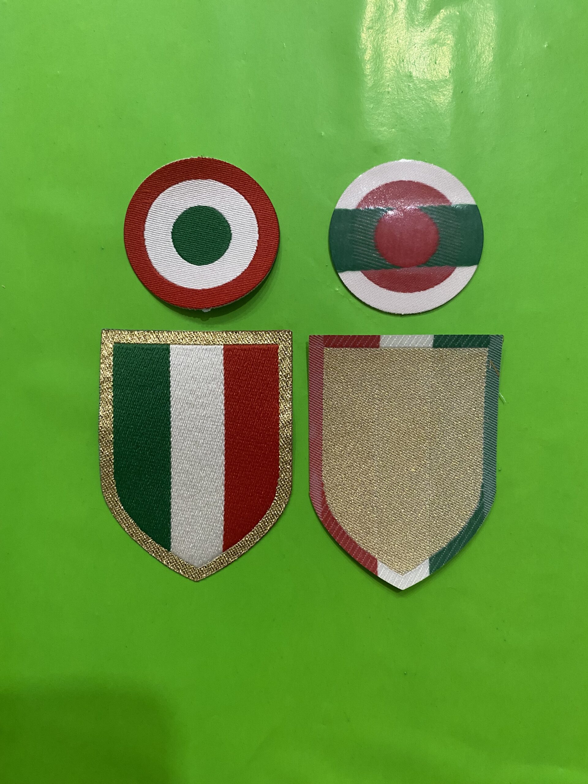 toppa patch scudetto + coccarda juventus 2012 2019 ufficiale