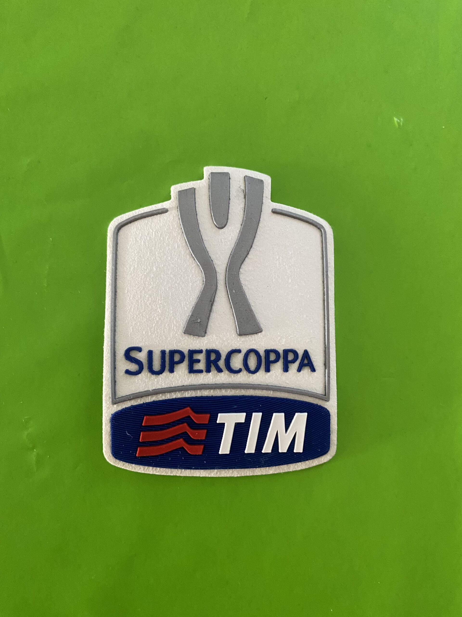 toppa patch supercoppa 2010 2015 ufficiale