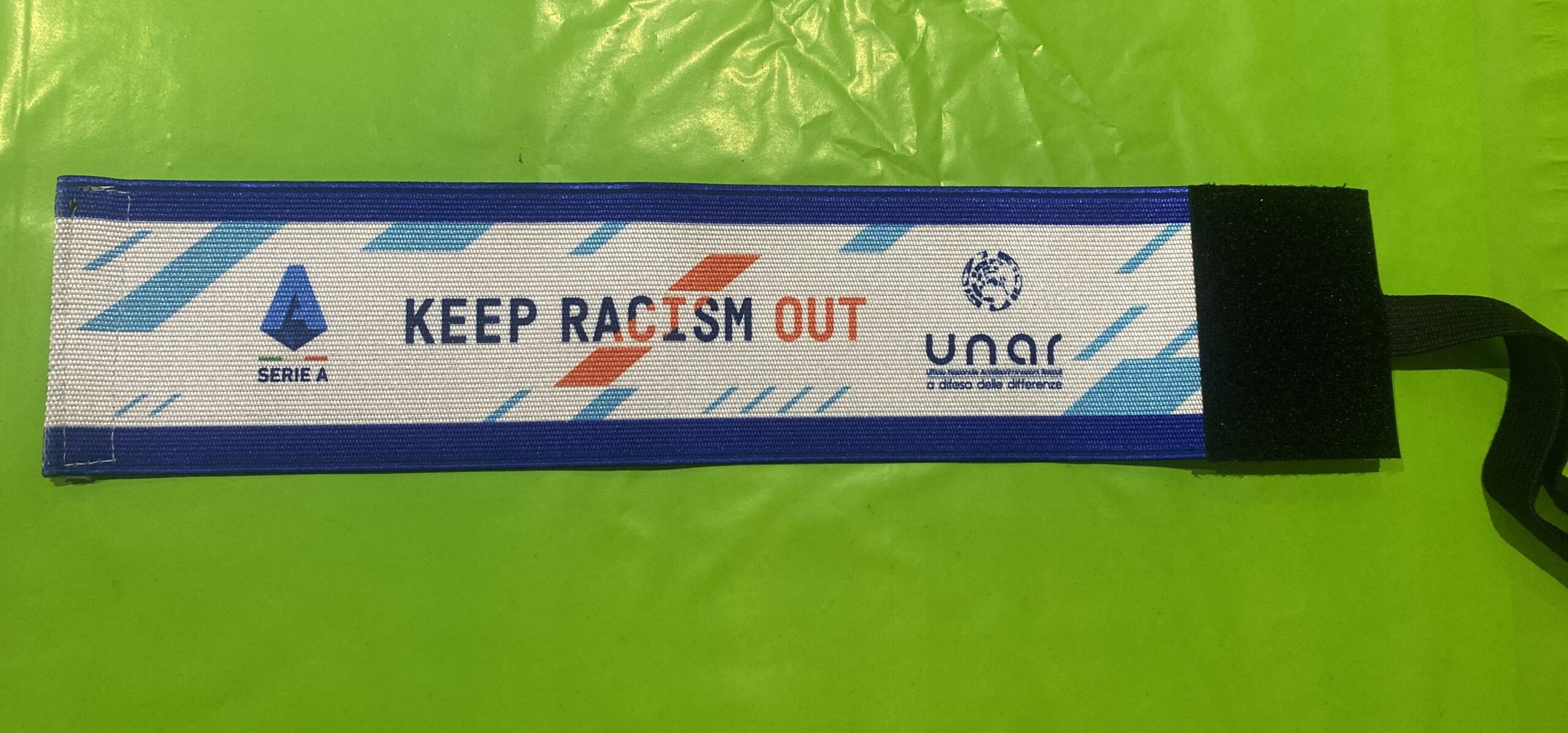 Fascia capitano serie a ufficiale Keep racism out