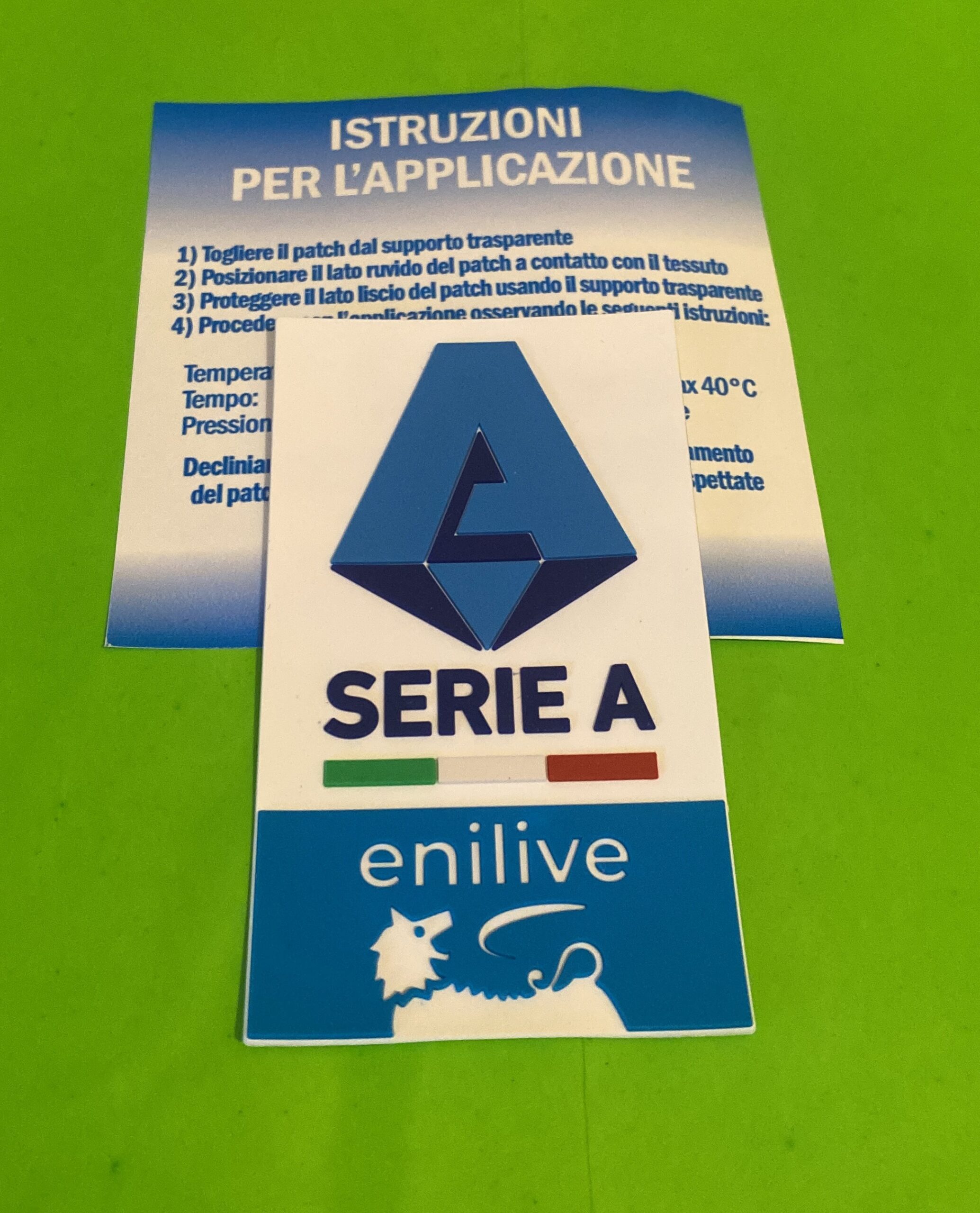 toppa patch serie a 2024 2025 ufficiale originale