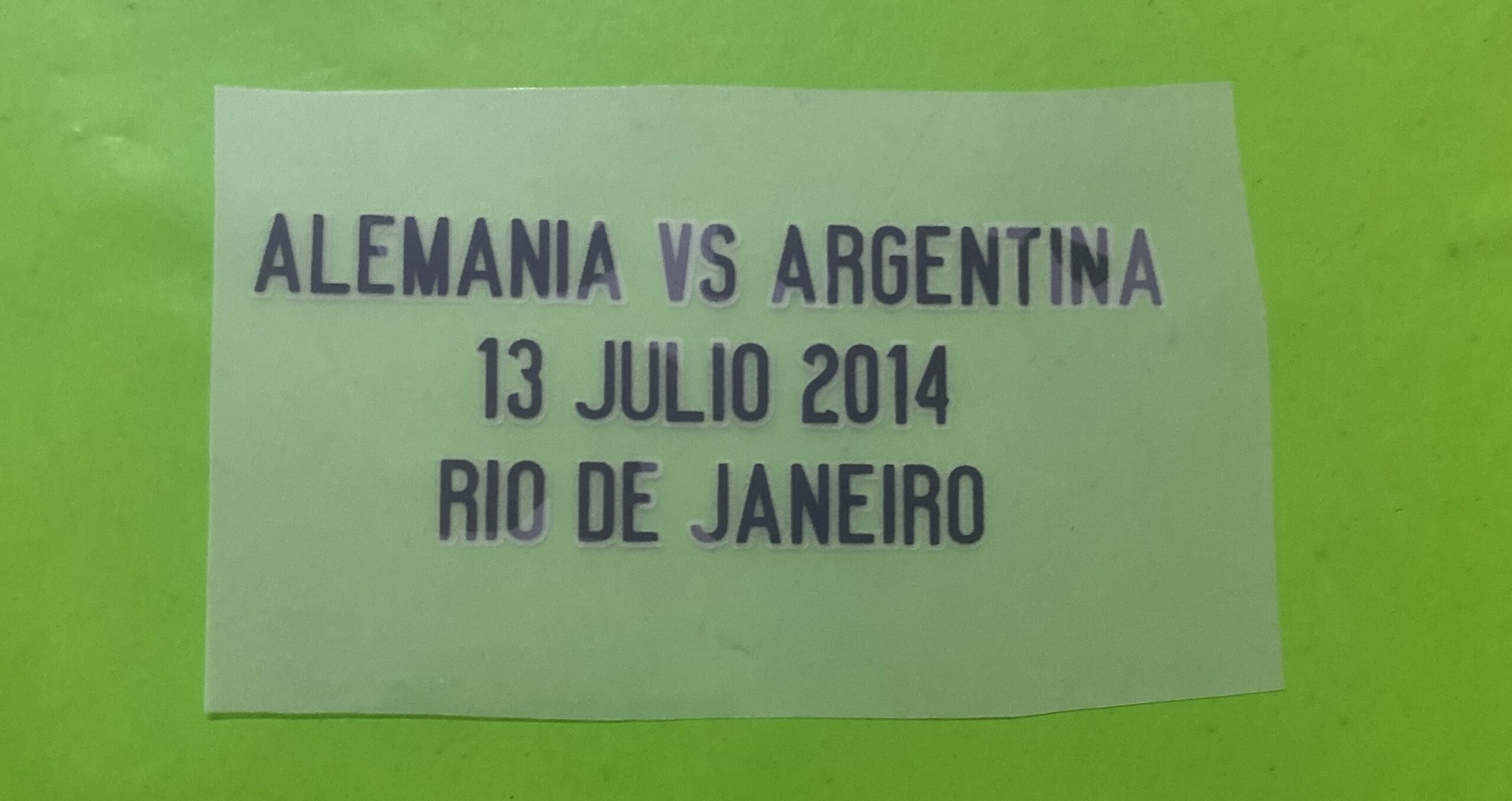 Alemania Argentina 13 julio 2014 finale mondiale world cup