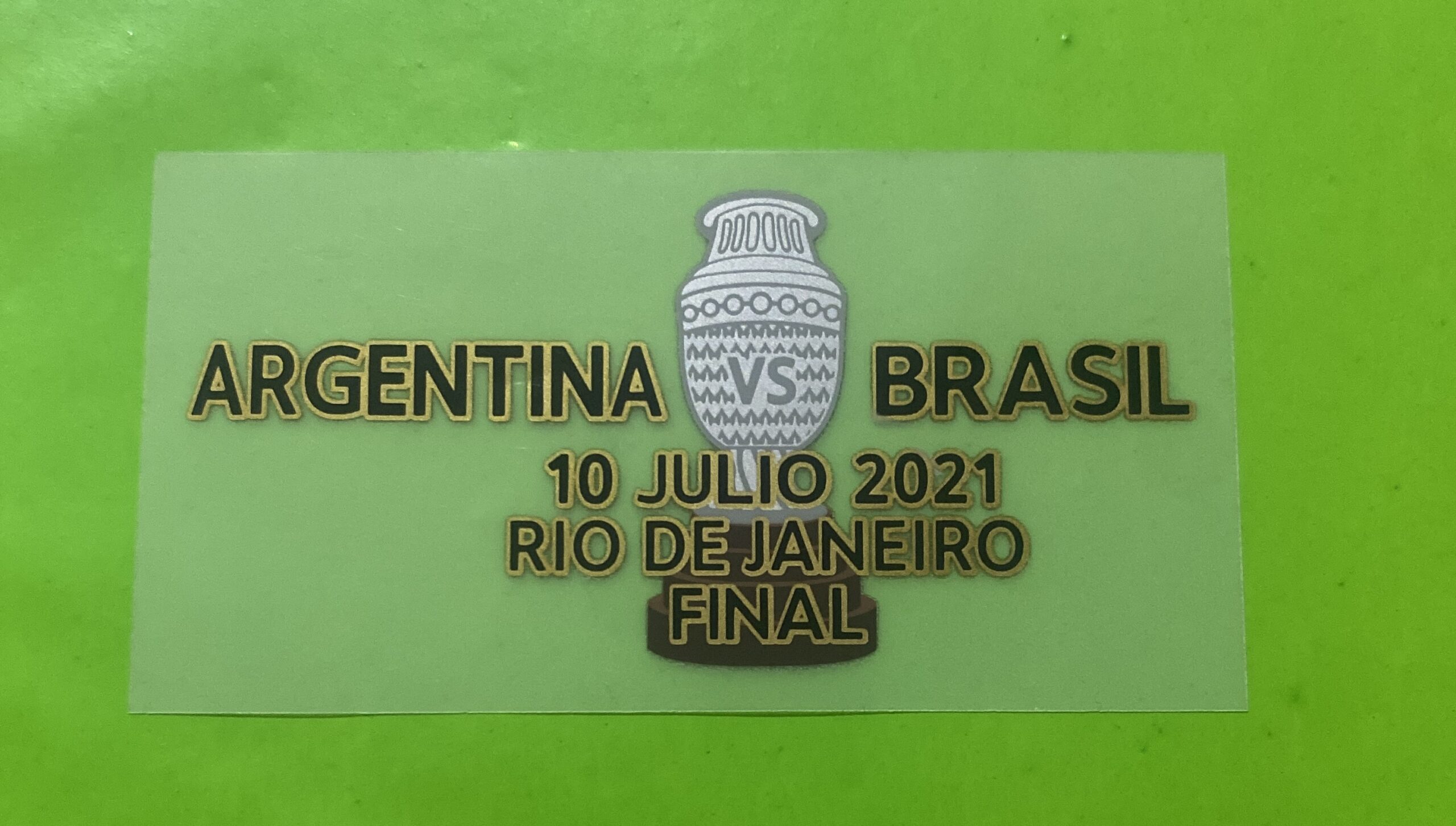 FINALE COPPA AMERICA Argentina Brasile 10 julio 2021 rio de janeiro