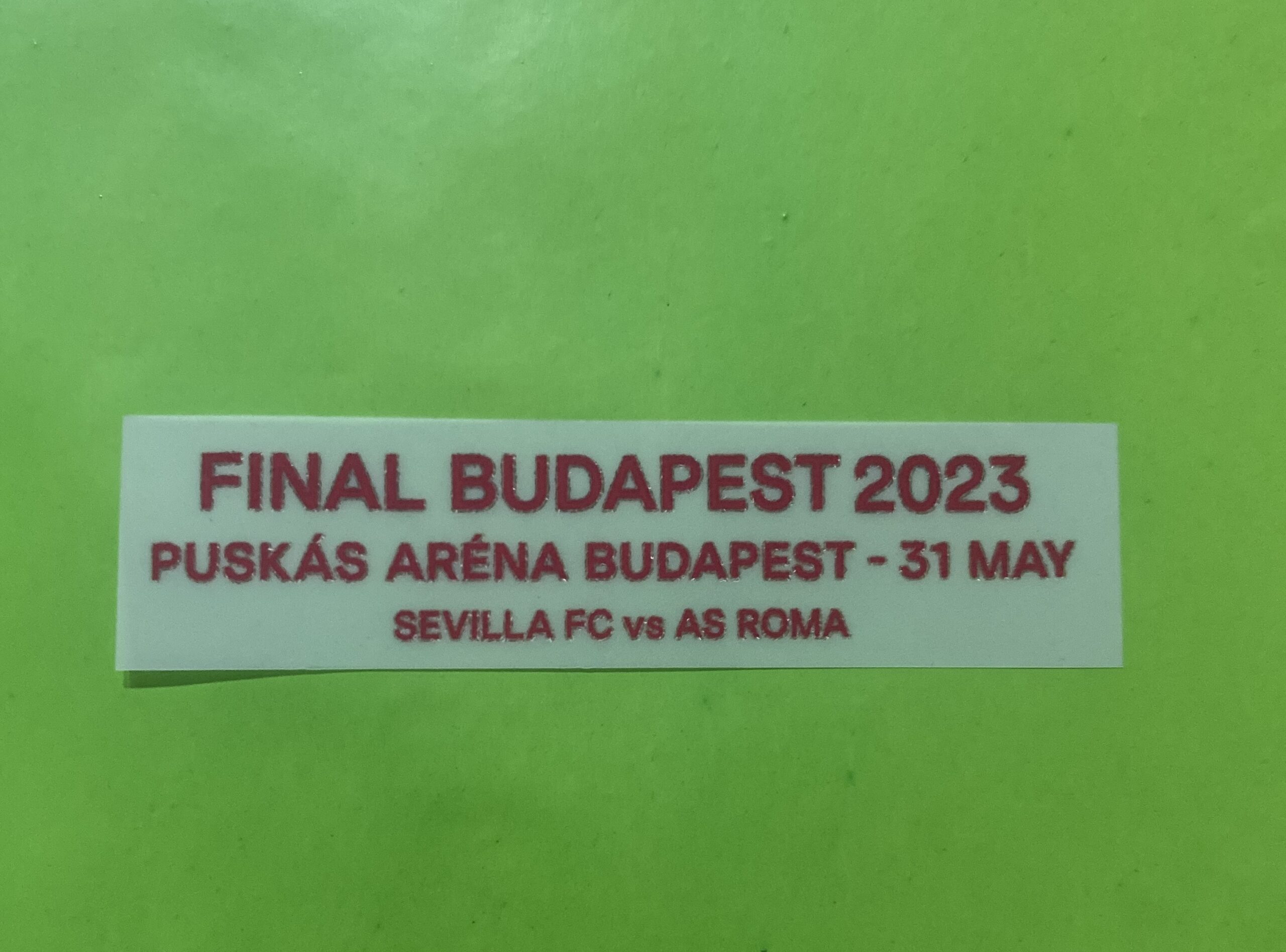 Finale budapest 2023 Siviglia Roma Europa League per maglia Siviglia