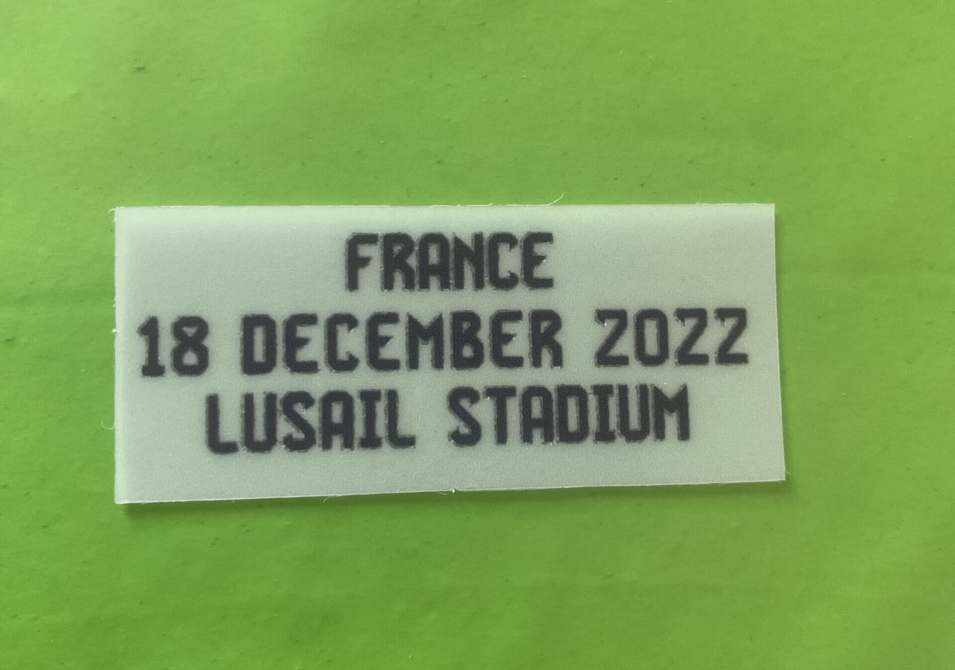 France 18 december 2022 finale 2022 Argentina Francia