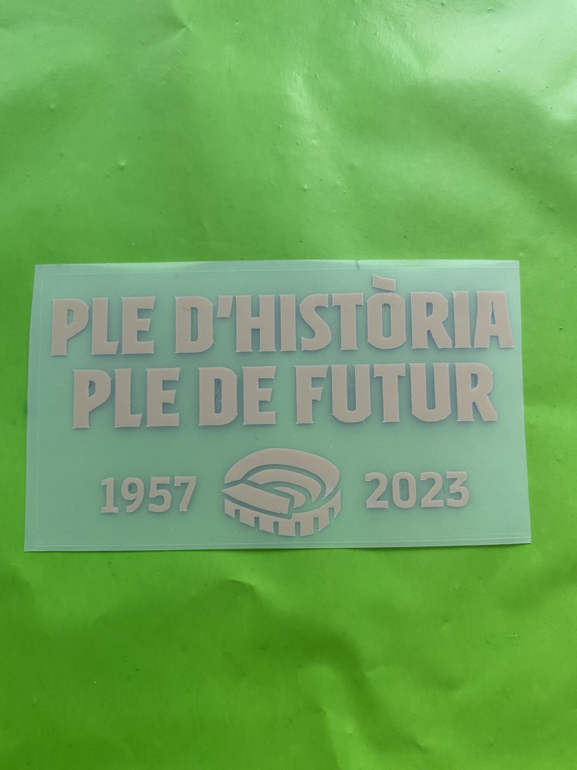 Ple D’Historia Ple de futur Barcellona 2022 2023