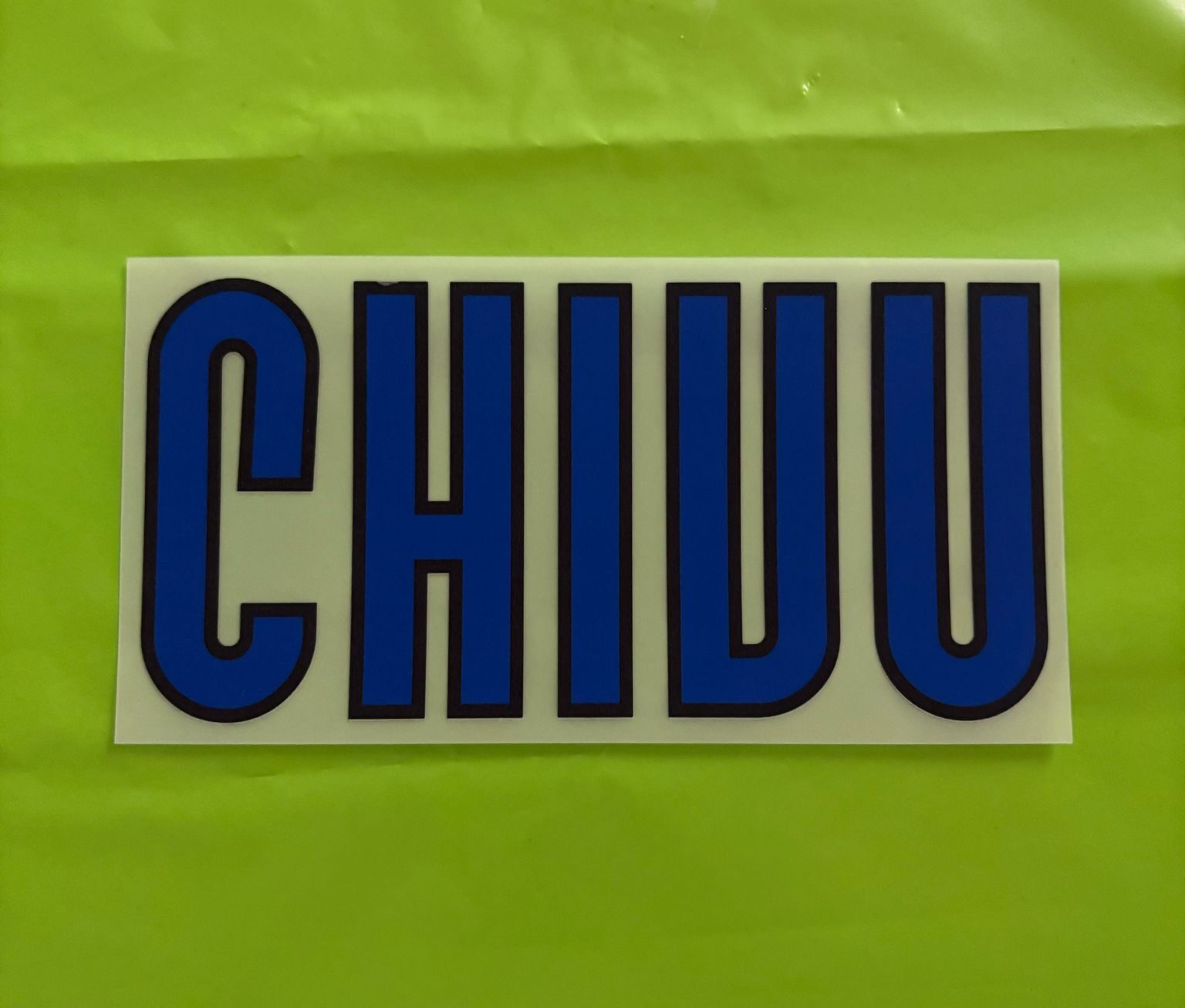 nome inter 2007 2009 nome CHIVU ufficiale originale