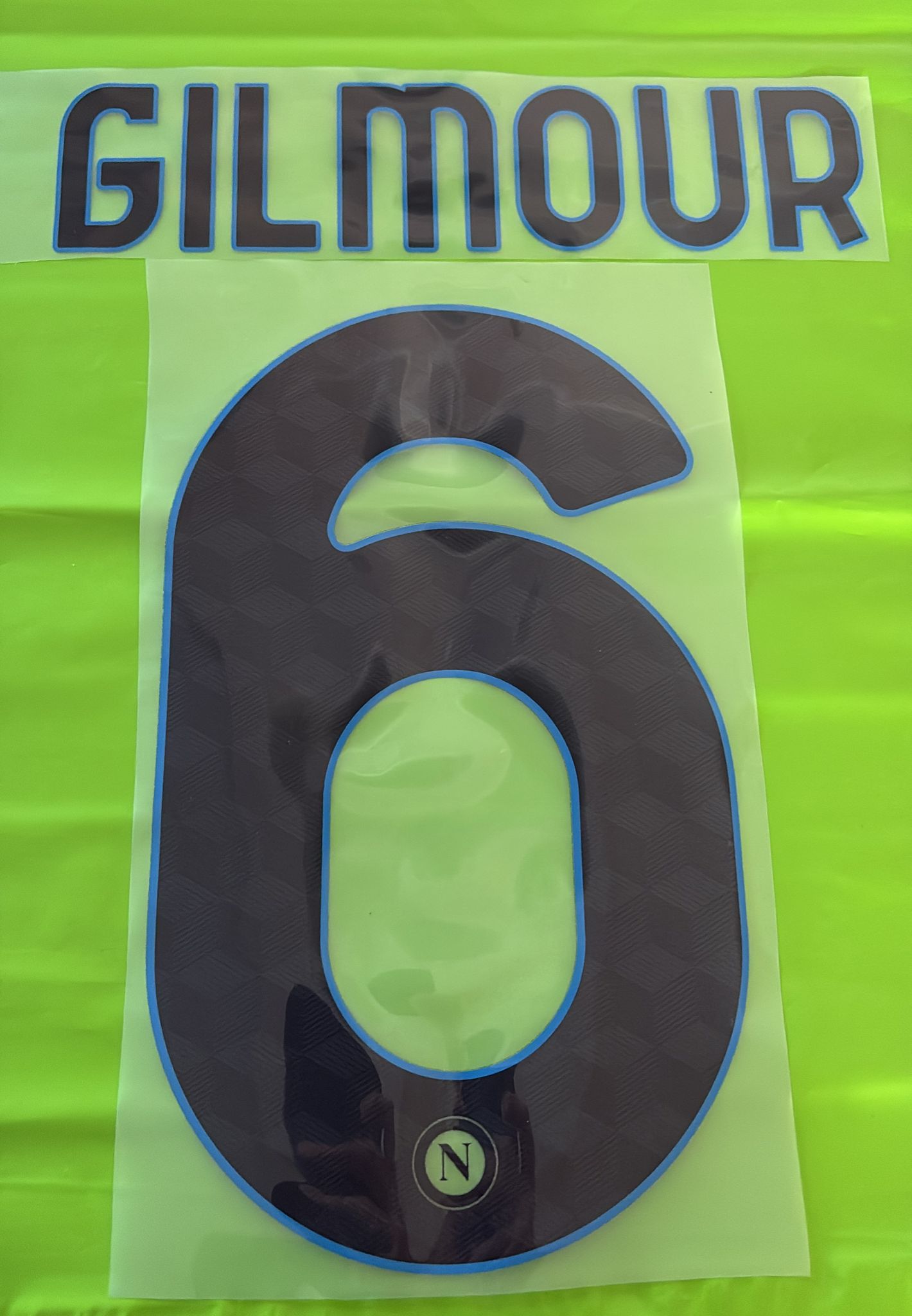 nameset Napoli 2024 2025 6 GILMOUR ufficiale