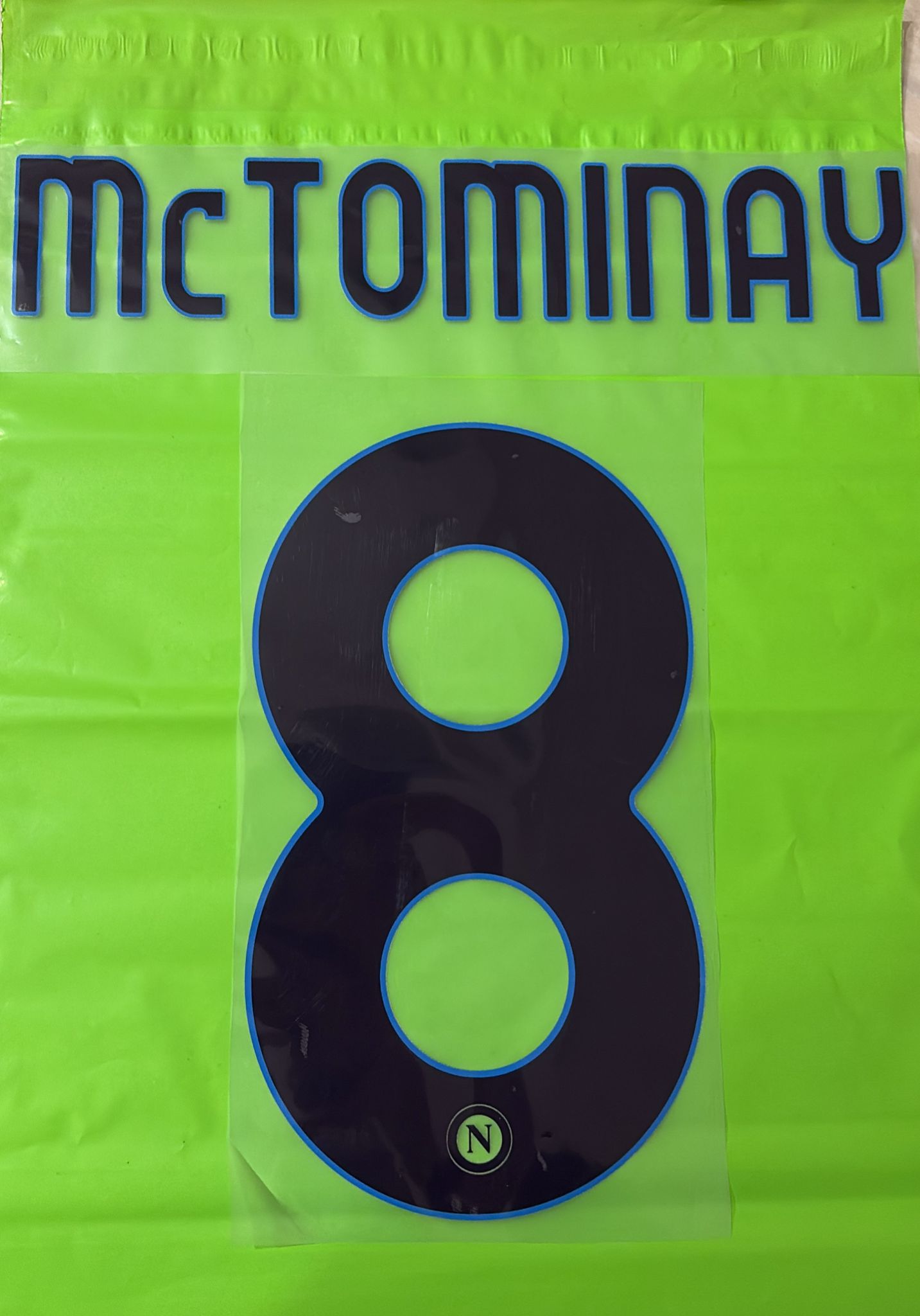 nameset Napoli 2024 2025 8 MC TOMINAY ufficiale
