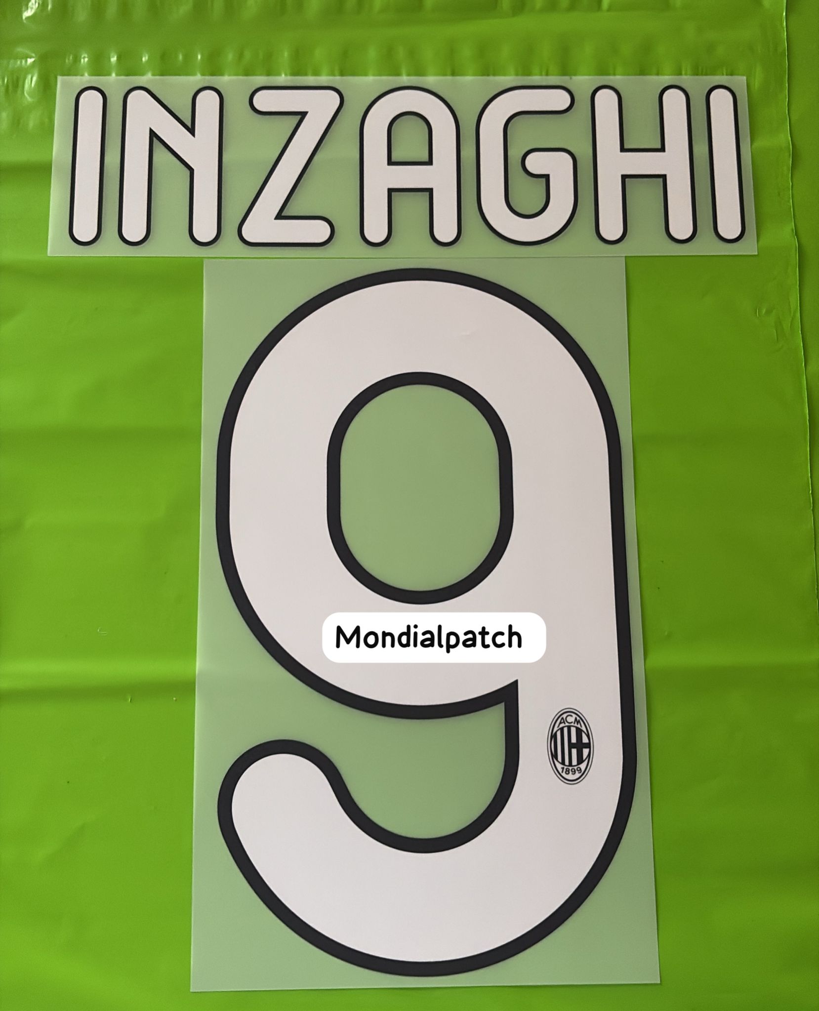 nameset Milan 2011 2012 9 INZAGHI home ufficiale