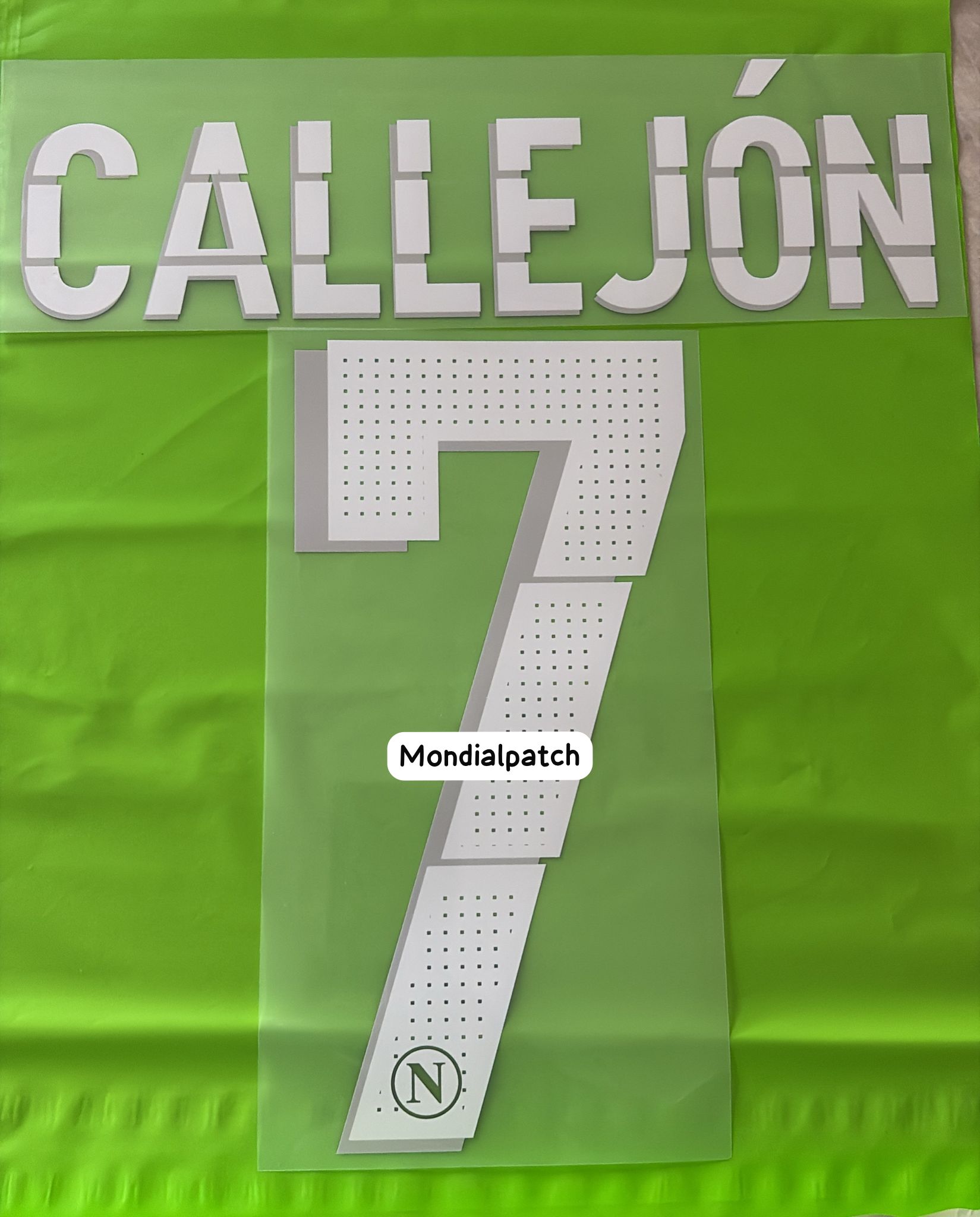 nameset Napoli 2014 2015 7 CALLEJON home away ufficiale
