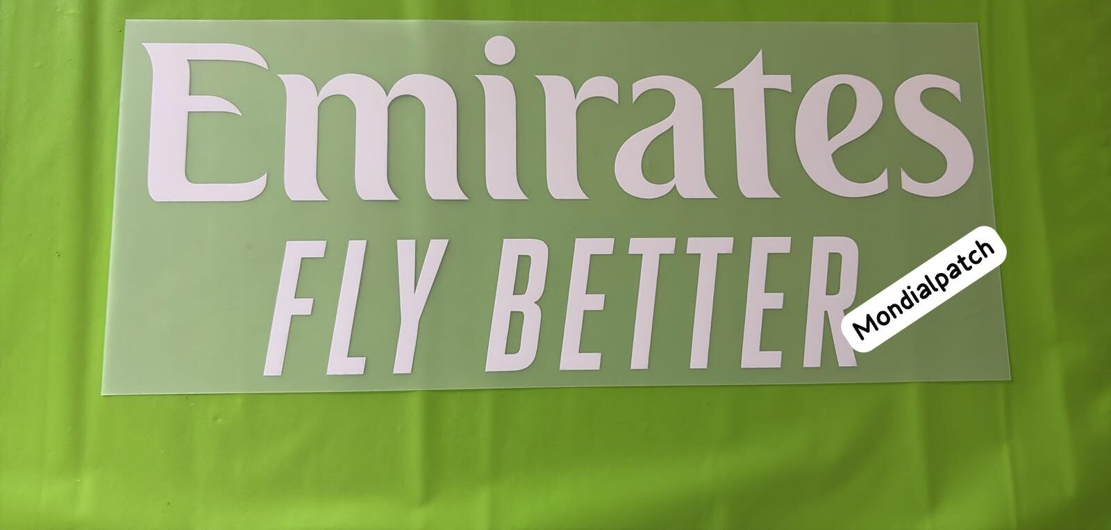 sponsor Emirates Fly Better Milan 2023 2024 ufficiale originale