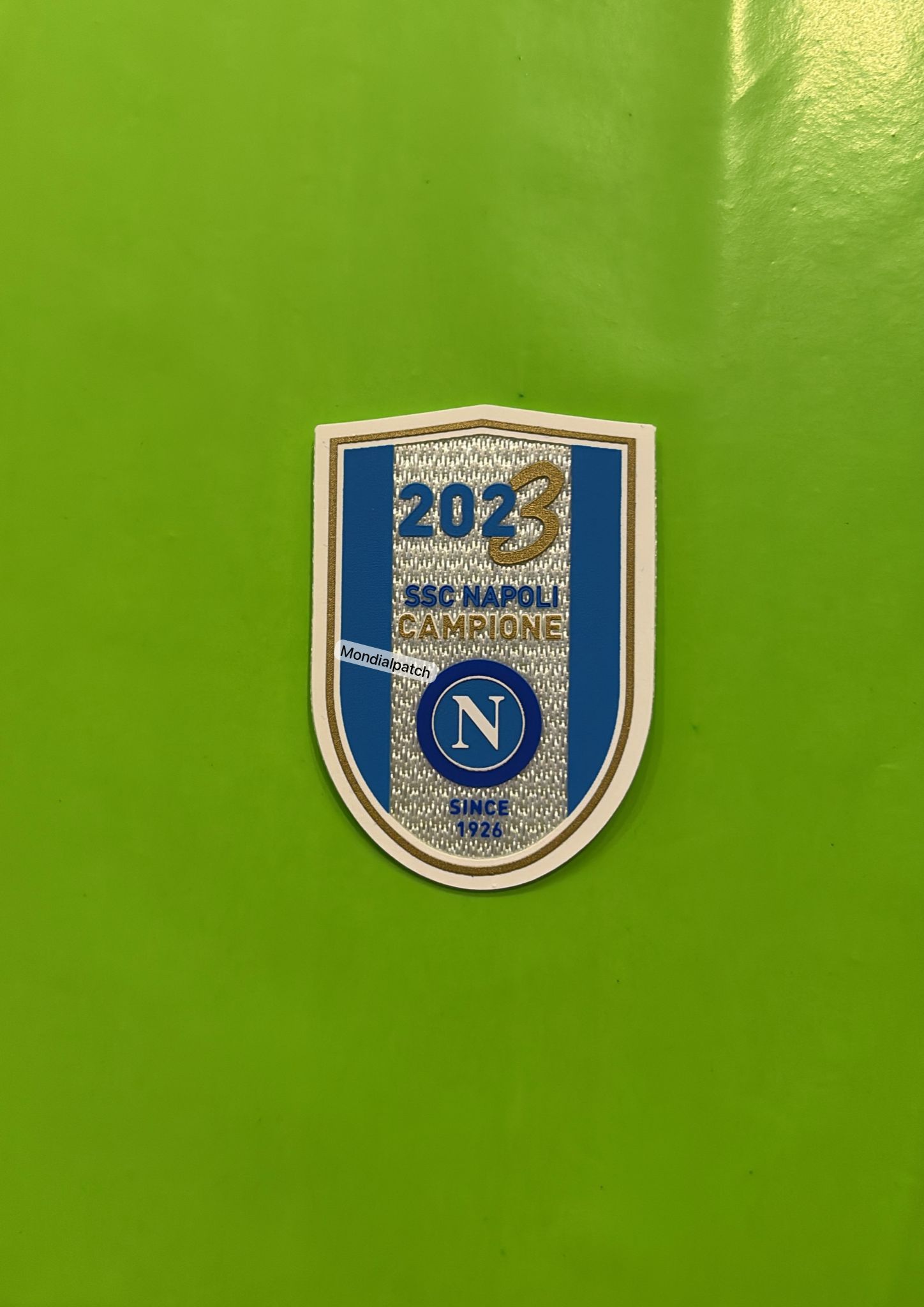 toppa patch campioni 2023 napoli scudetto