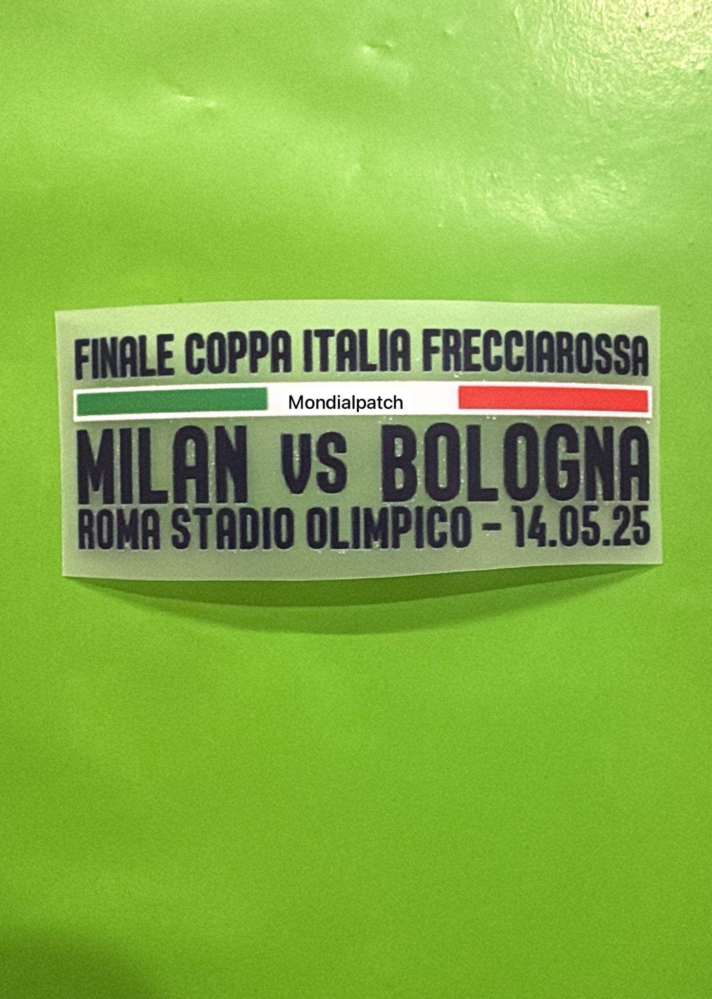 Finale MILAN BOLOGNA coppa italia 2025 roma