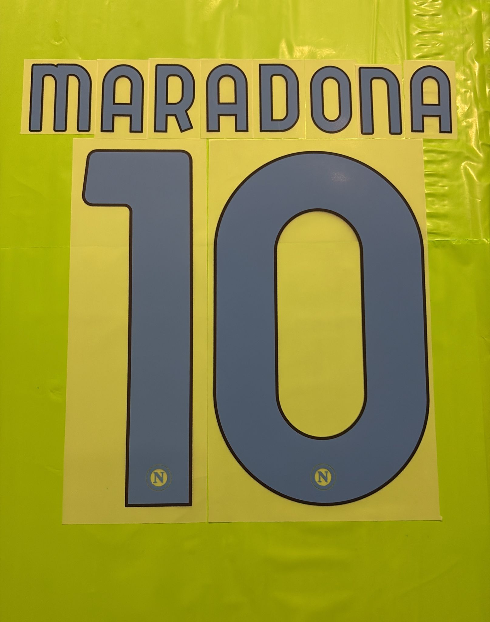 nameset Napoli 2020 2021 10 MARADONA  ufficiale