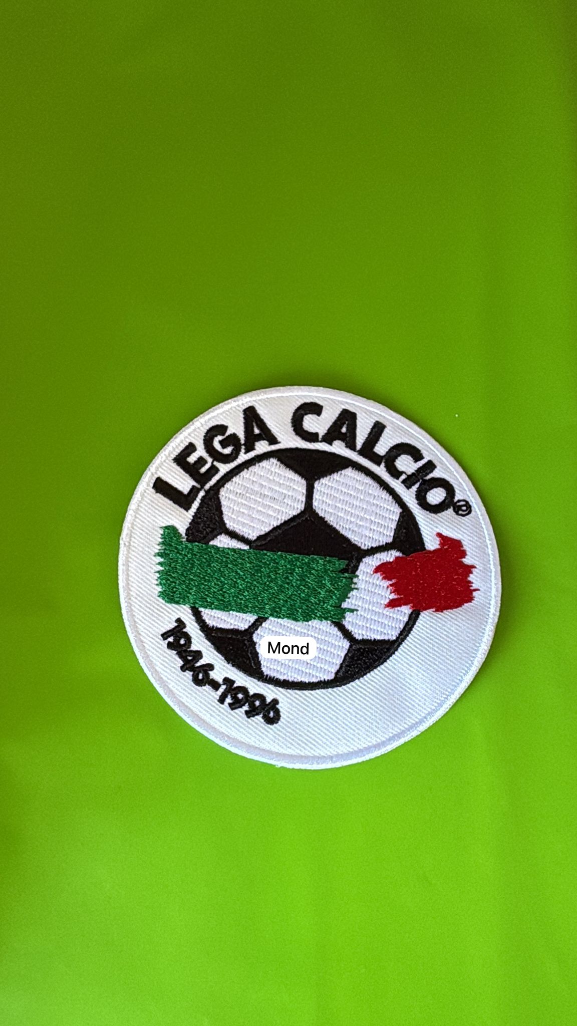 toppa patch serie a lega 1996 1997 termoapplicabile