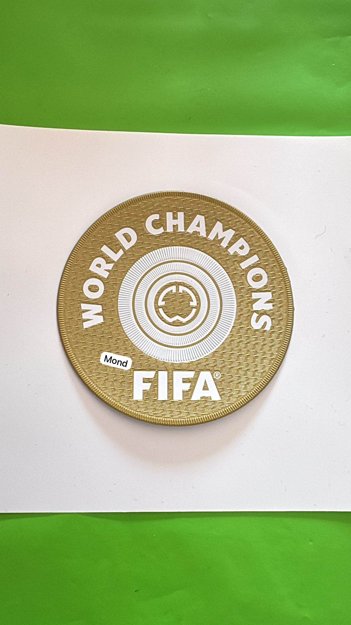toppa patch champions fifa world club 2025 USA Ufficiale Originale