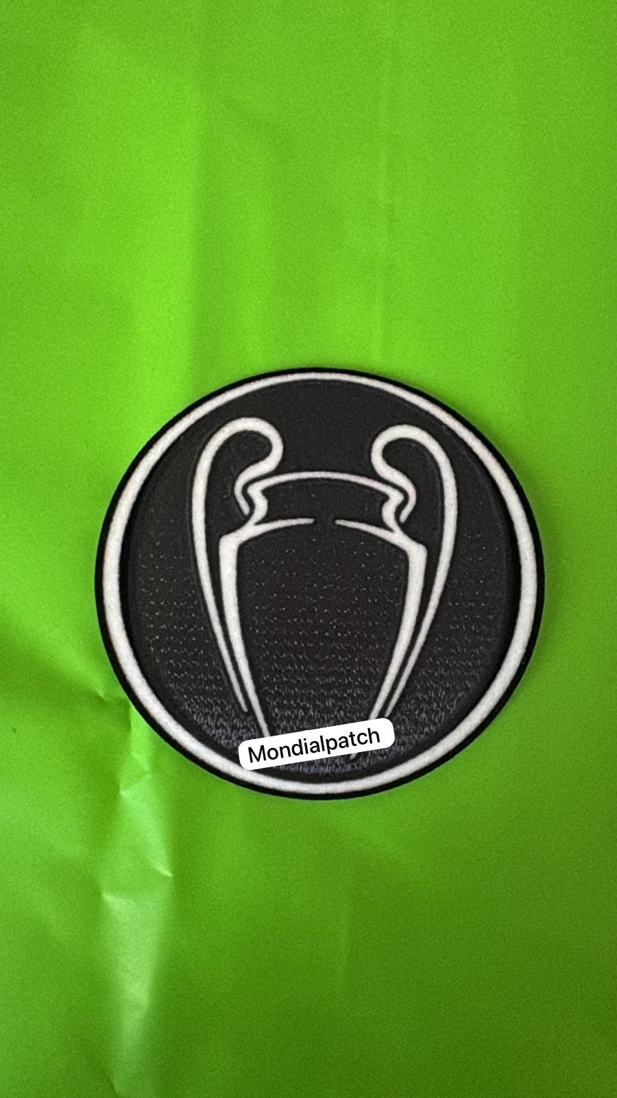 TOPPA PATCH WINNER CHAMPIONS LEAGUE WIN 2021 2022 2023 2024 TERMOAPPLICABILE