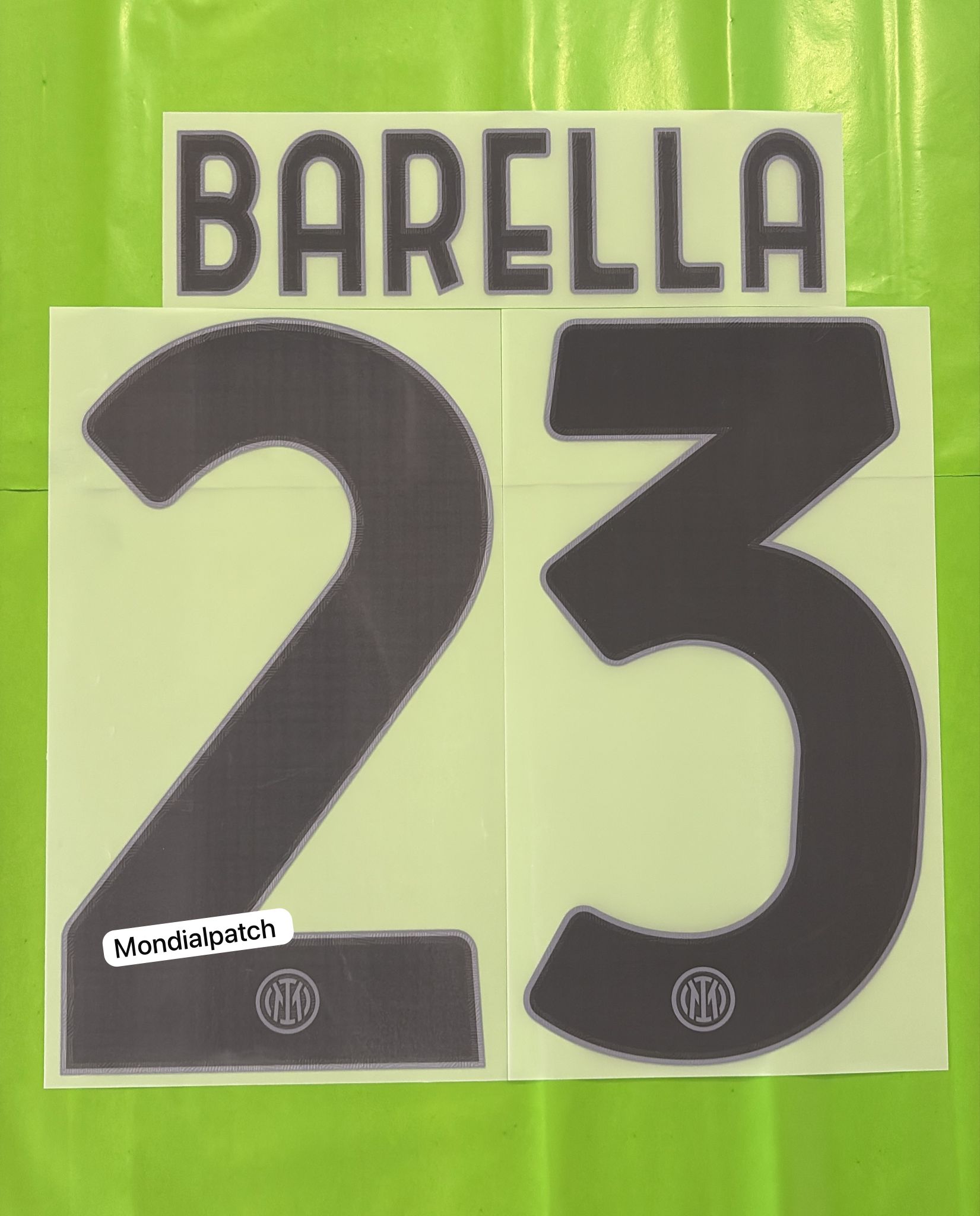nameset Inter 2023 2024 23 BARELLA third ufficiale