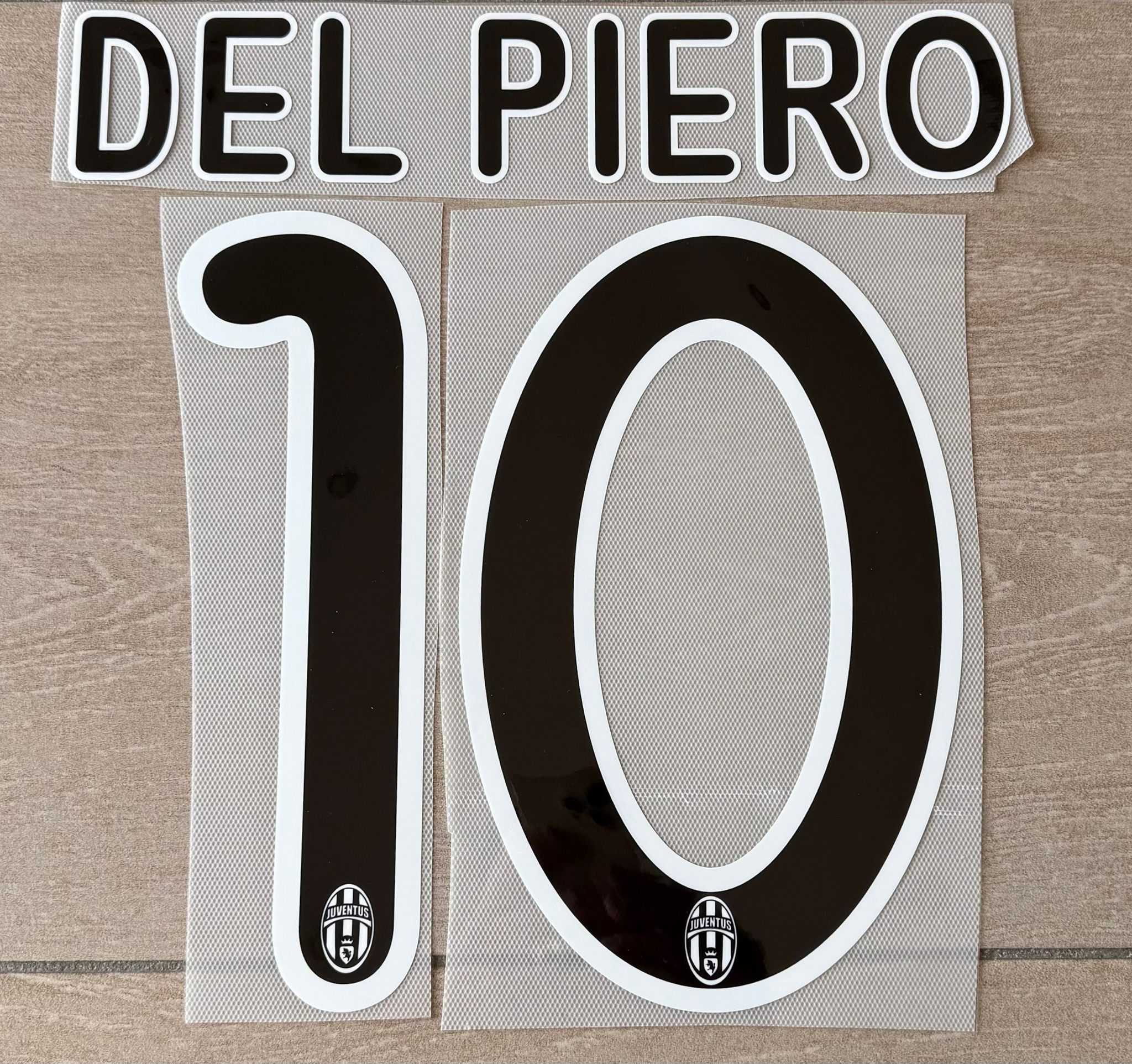 nome numero Juventus 2008 2009 10 Del Piero versione vintage