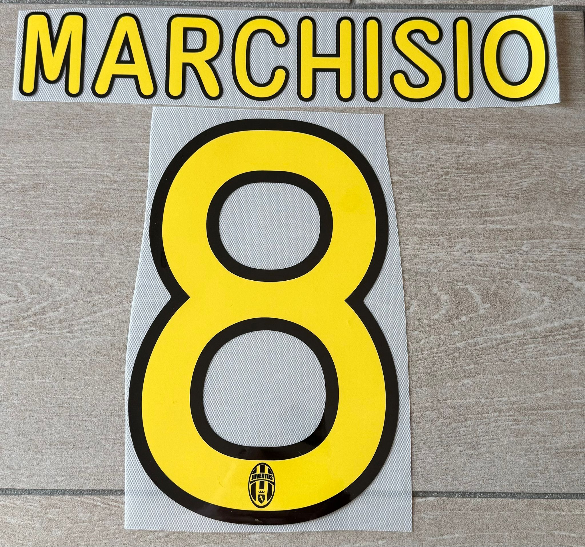 nome numero Juventus 2008 2010 8 Marchisio versione vintage