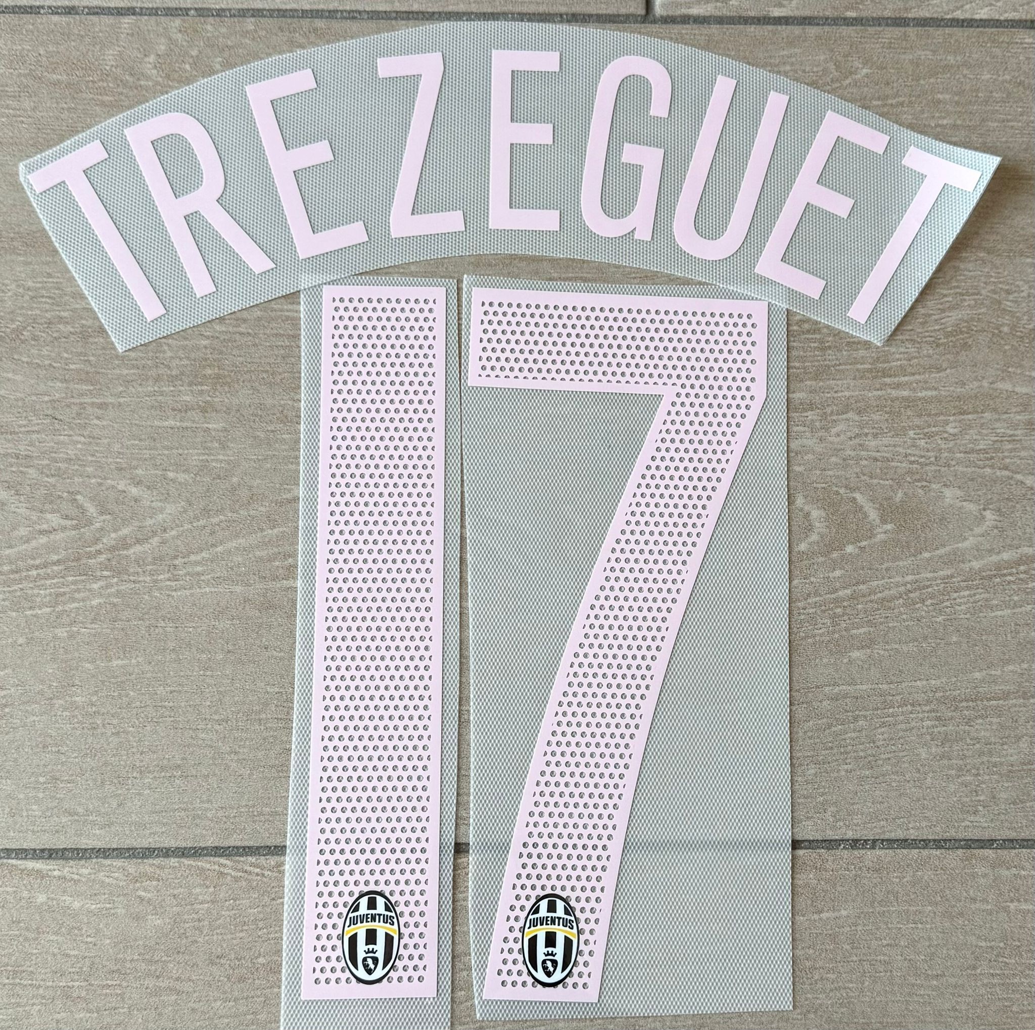 nome numero Juventus 2004 2005 away 17 Trezeguet versione vintage