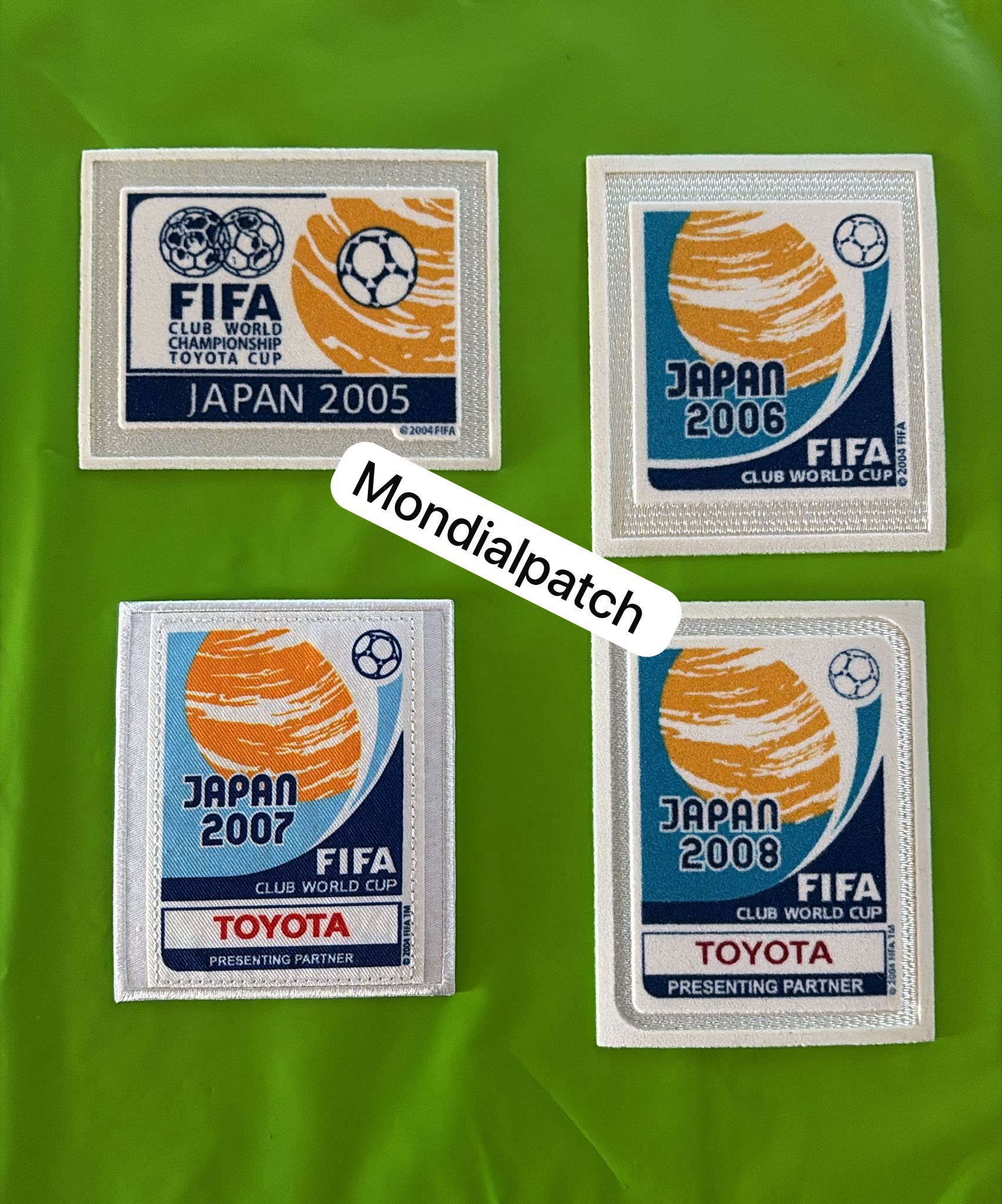 toppa patch fifa world club 2005 2006 2007 2008 Japan termoapplicabile 