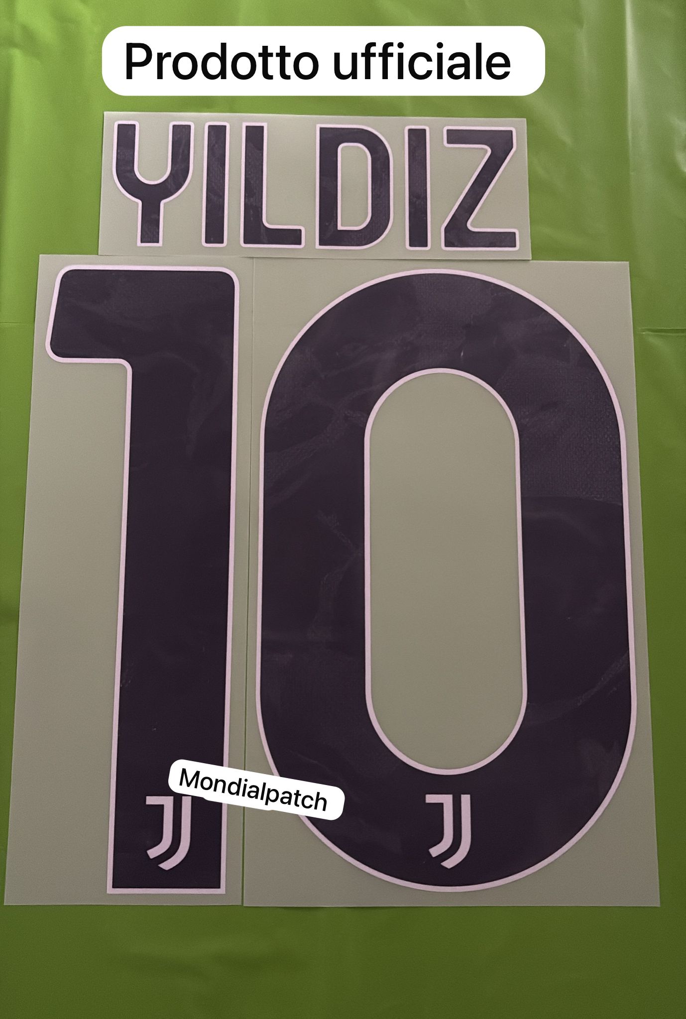 nameset Juventus 2025 2026 home 10 YILDIZ ufficiale