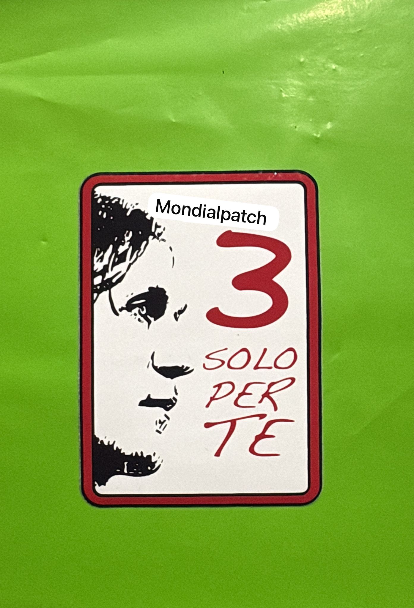 Toppa patch Milan 2008 2009 Solo per Te Maldini