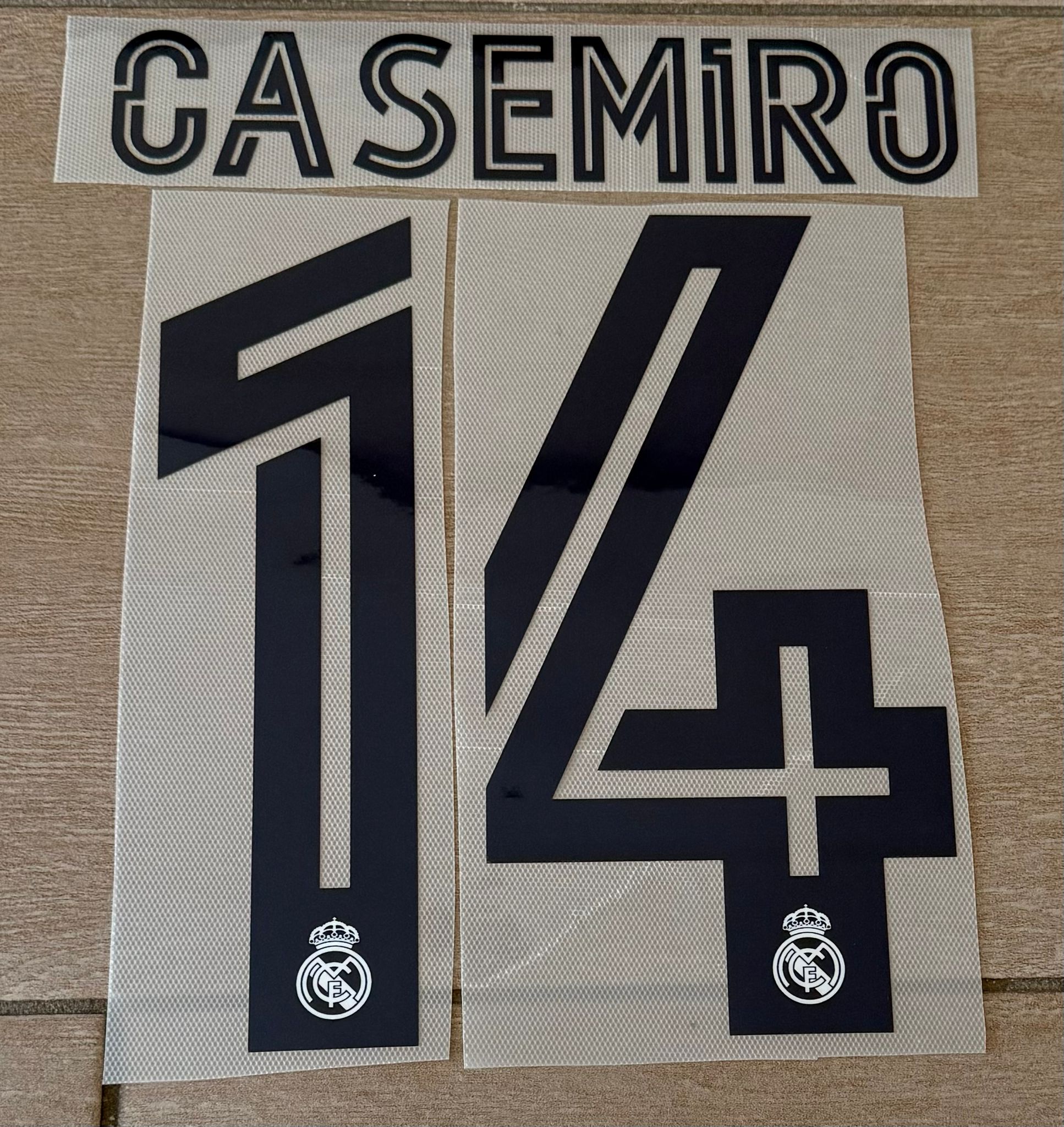 nameset Real Madrid 2020 2021 home 14 Casemiro versione vintage