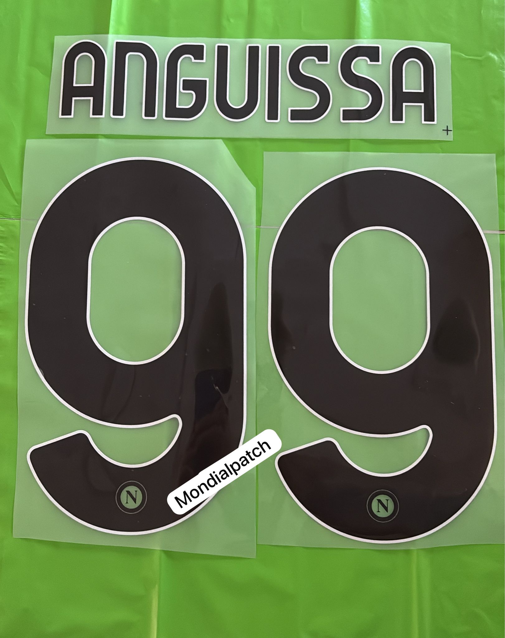 nameset Napoli 2025 2026 22 99 ANGUISSA away ufficiale originale